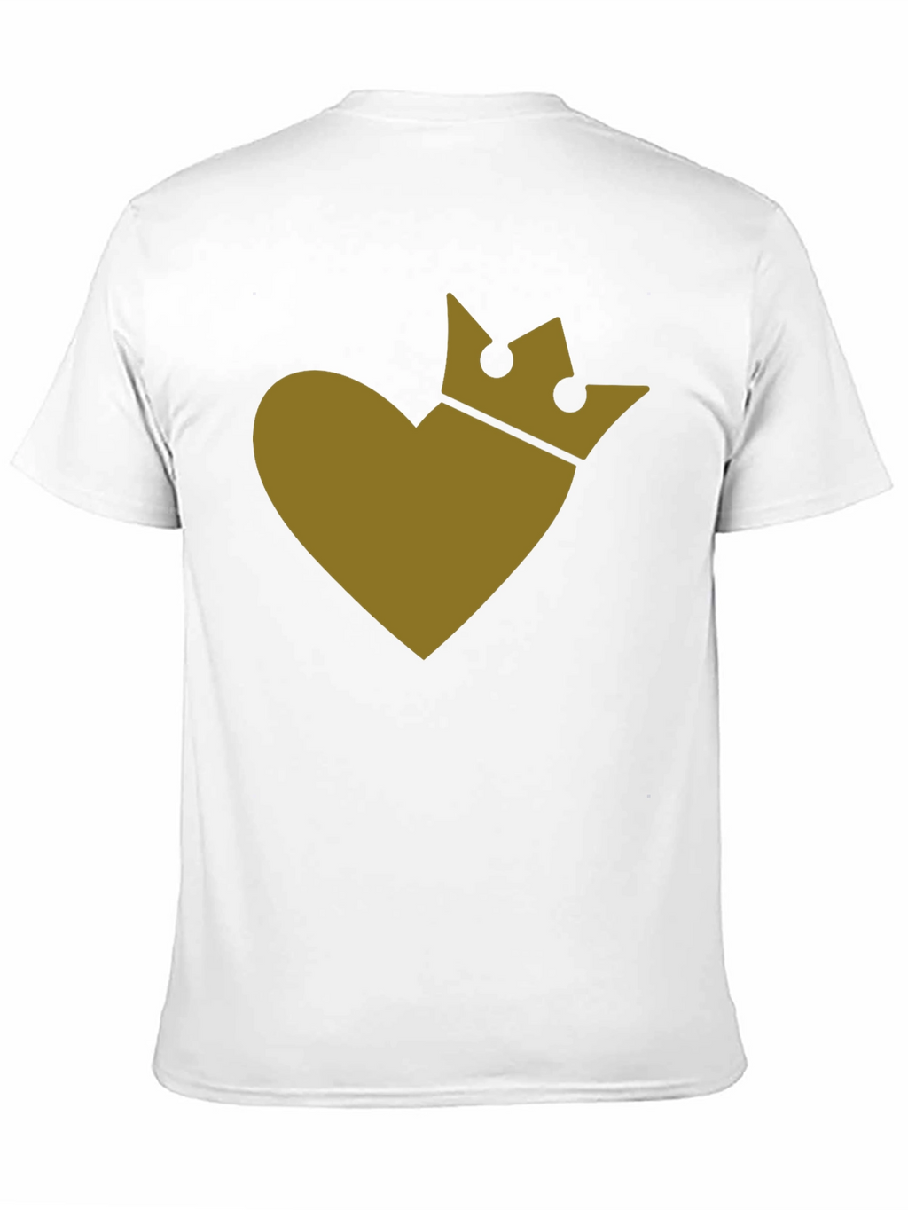 King Heart Tee - Stylish Crown Heart Graphic T-Shirt