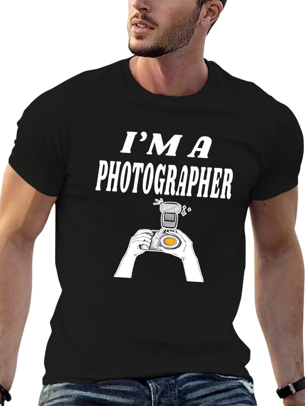 Im A Photographer T-Shirt - Camera Graphic Tee