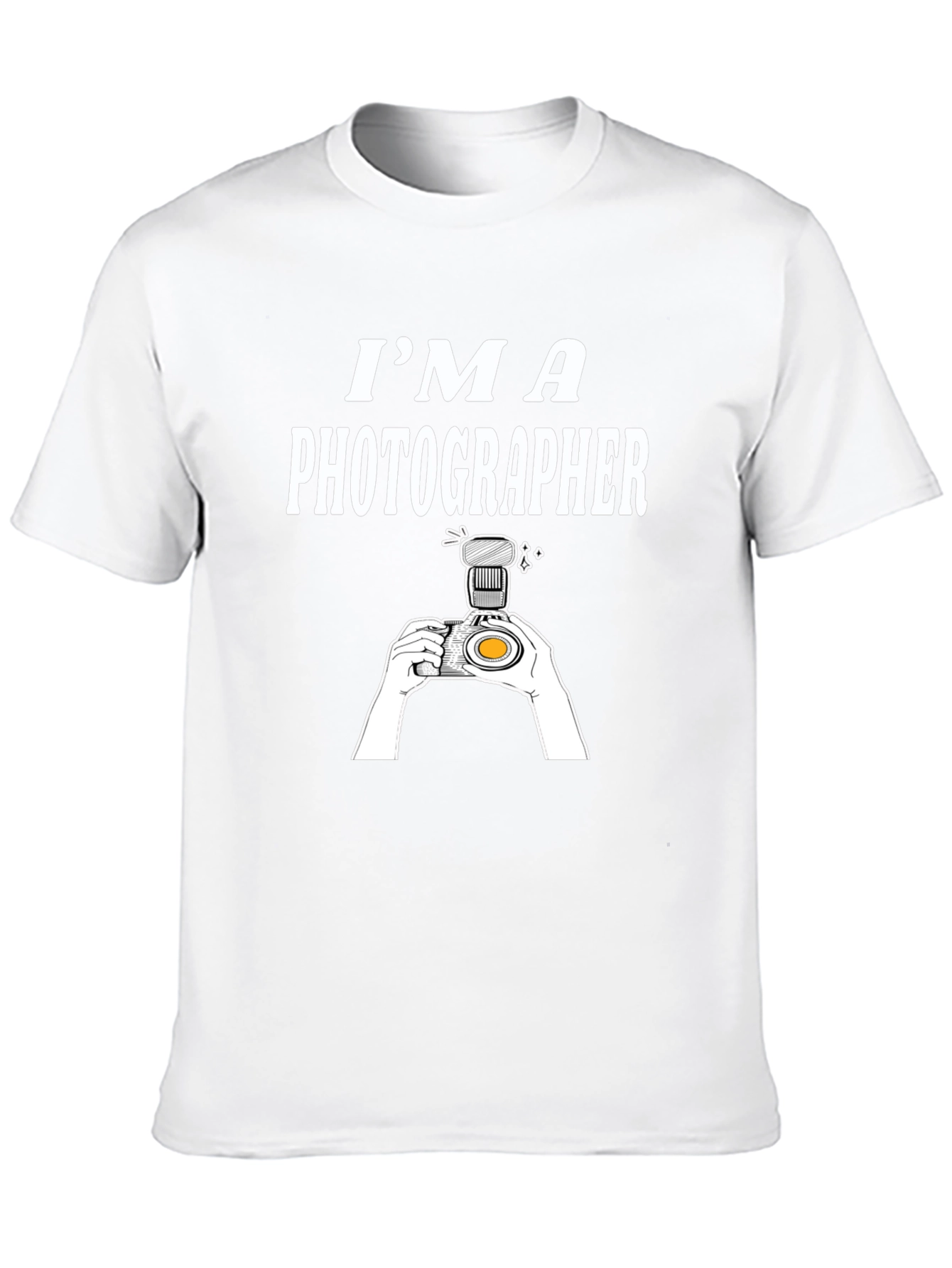 Im A Photographer T-Shirt - Camera Graphic Tee