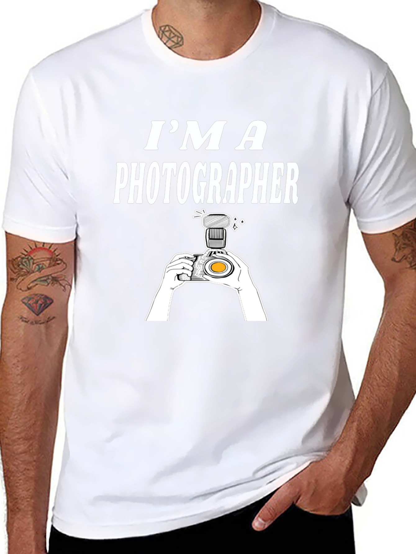 Im A Photographer T-Shirt - Camera Graphic Tee