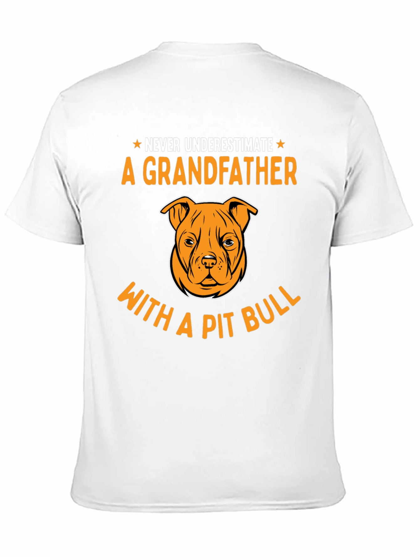 Grandfather Pit Bull T-Shirt