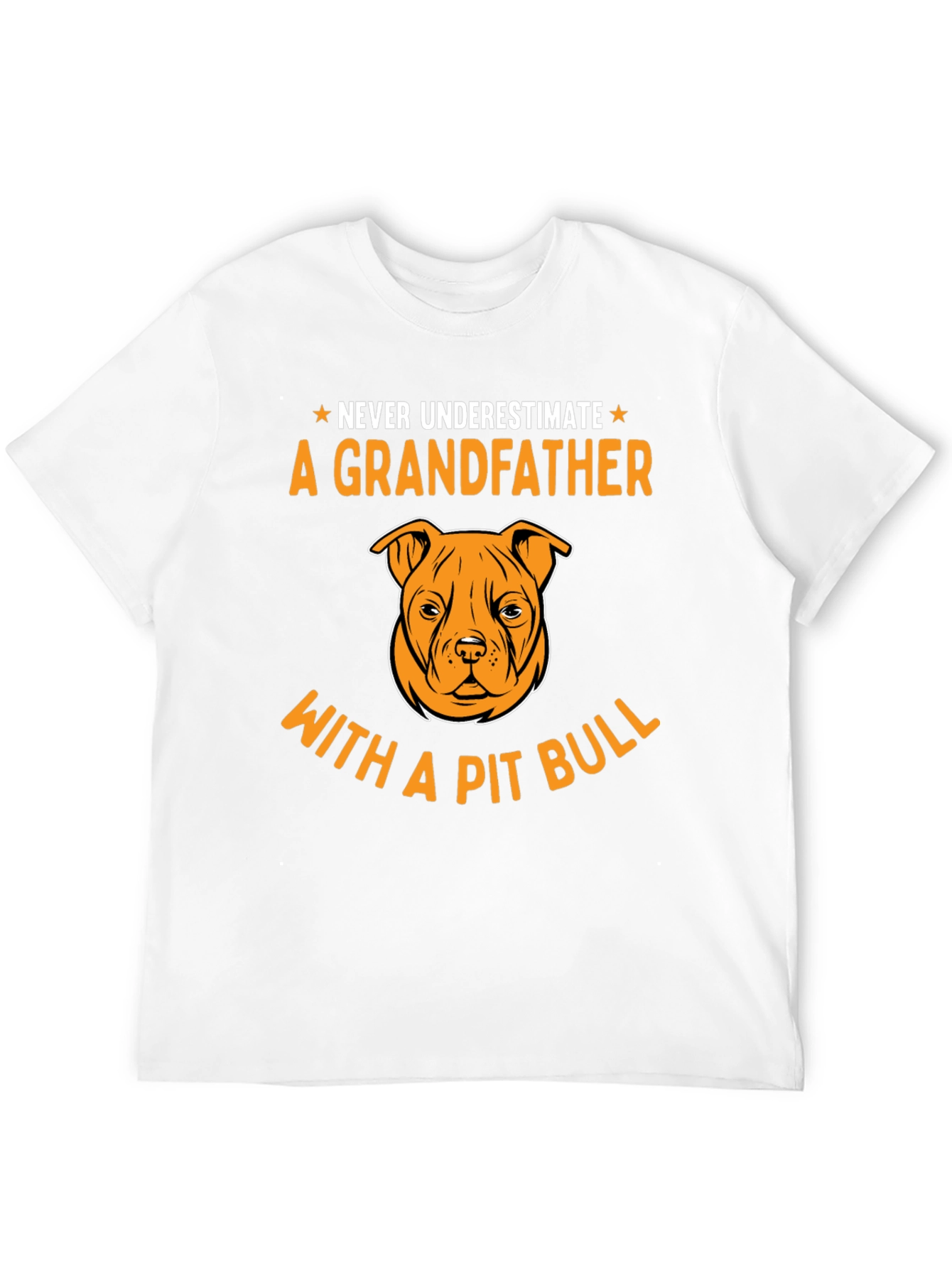 Grandfather Pit Bull T-Shirt