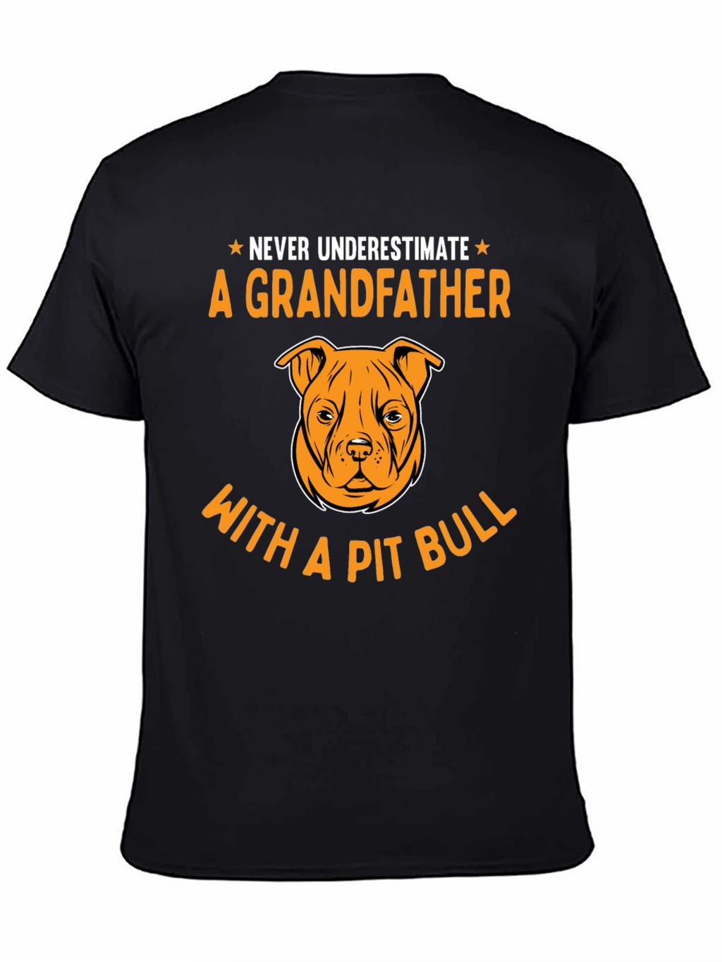 Grandfather Pit Bull T-Shirt