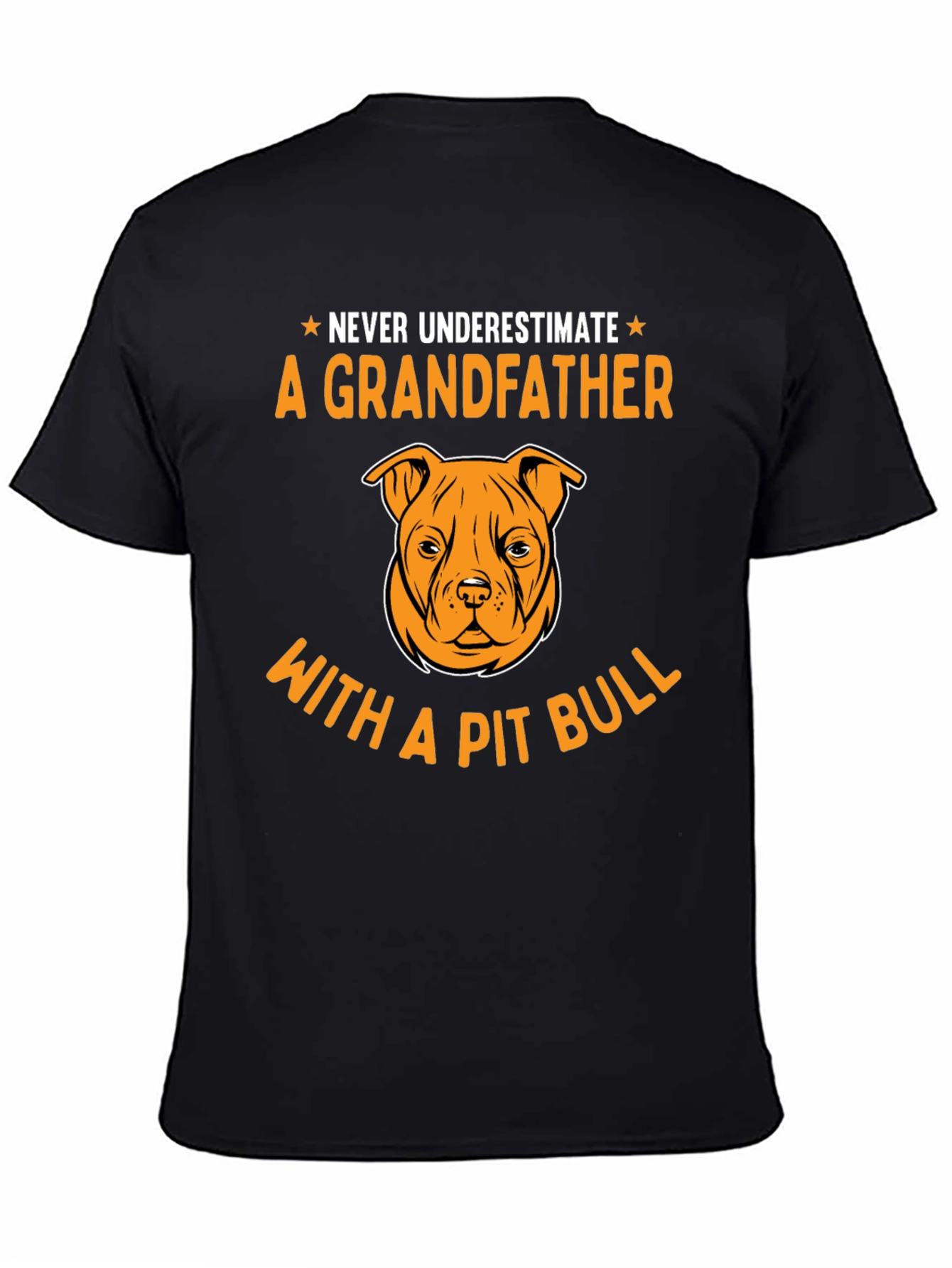 Grandfather Pit Bull T-Shirt