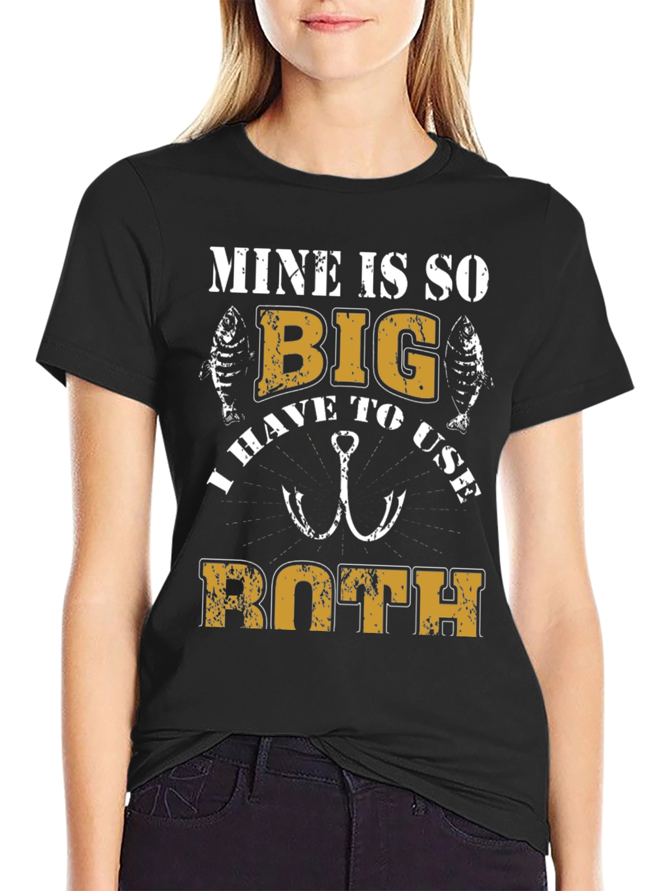 Mine is So Big Fishing T-Shirt