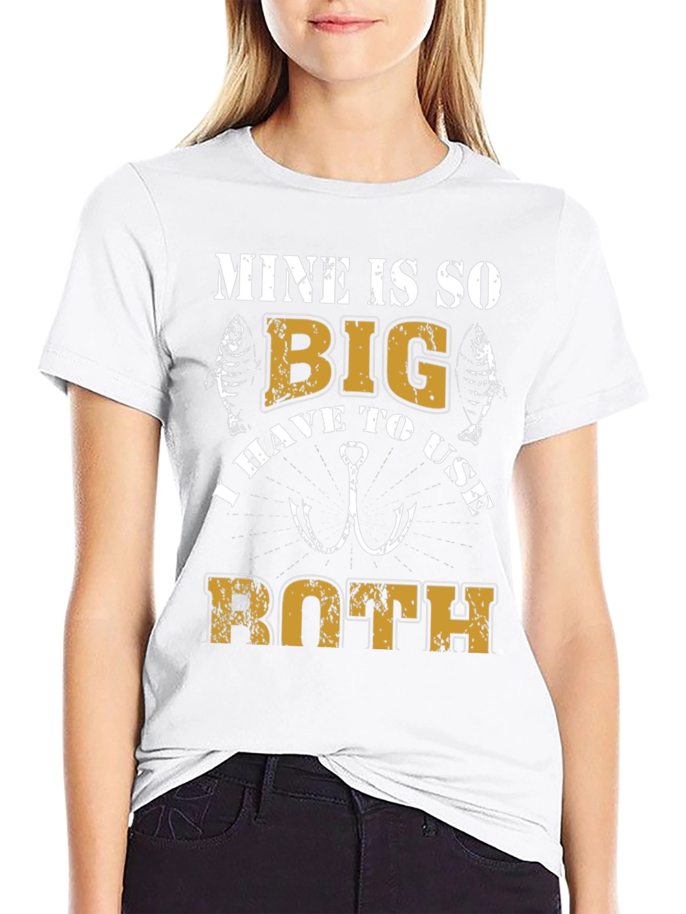 Mine is So Big Fishing T-Shirt
