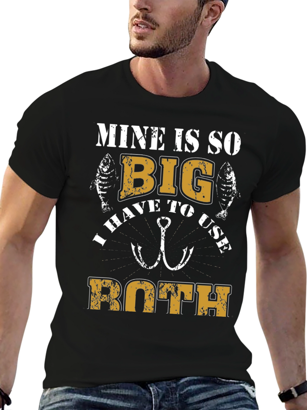 Mine is So Big Fishing T-Shirt