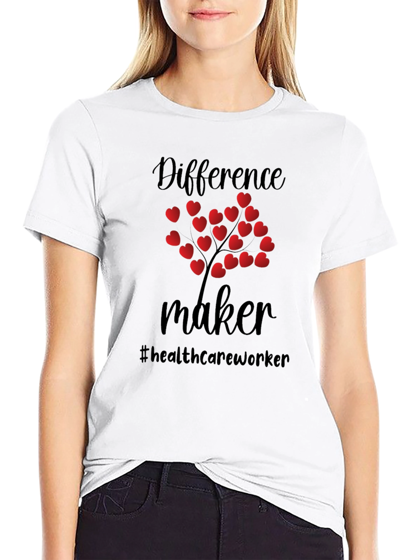 Difference Maker Heart Tree T-Shirt