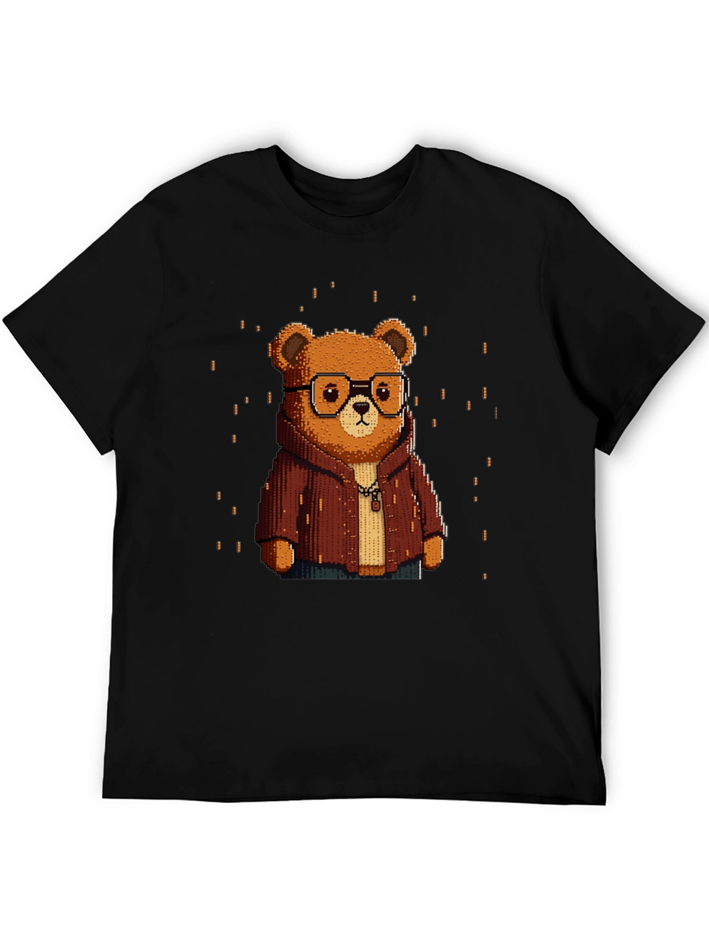 Pixel Art Bear T-Shirt