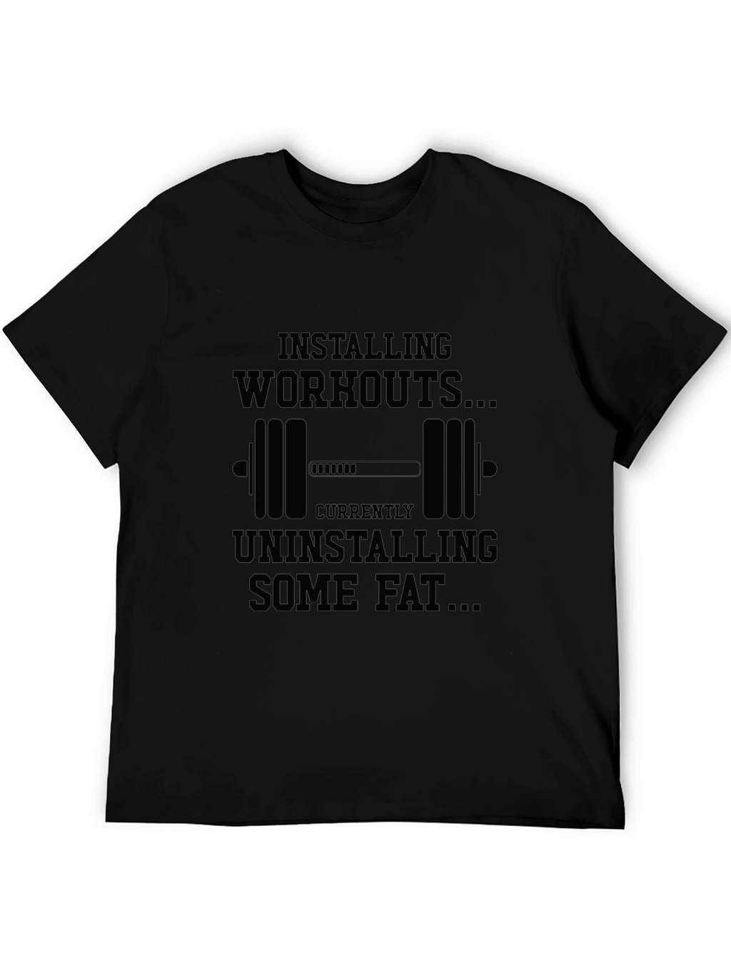 Workout Loading Funny Graphic T-Shirt