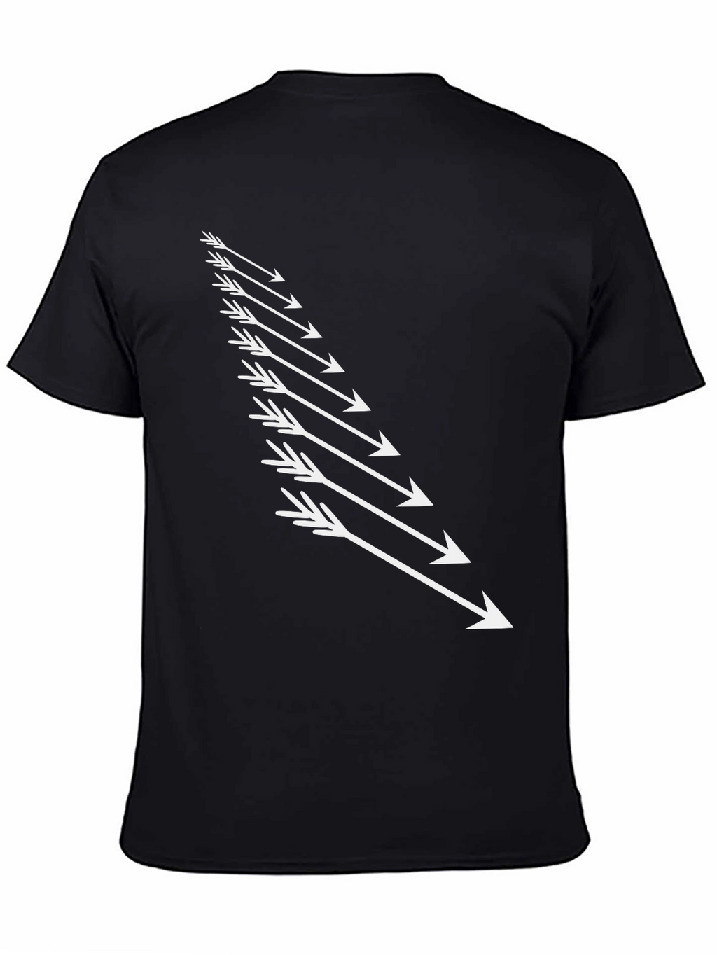 Arrow Graphic Black T-Shirt