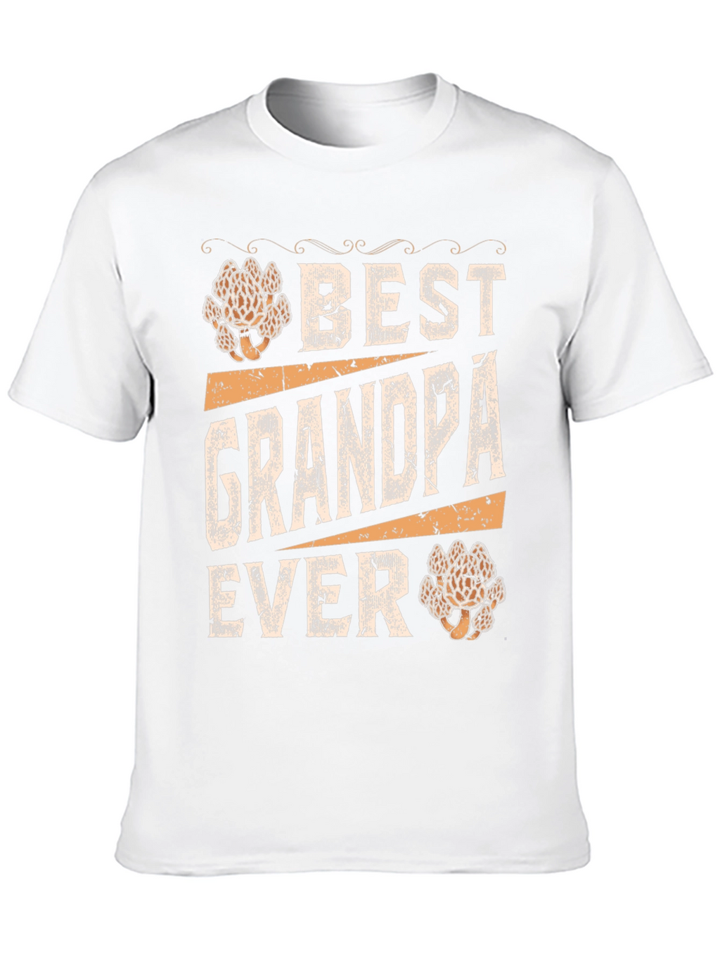 Best Grandpa Ever T-Shirt - Mushroom Design