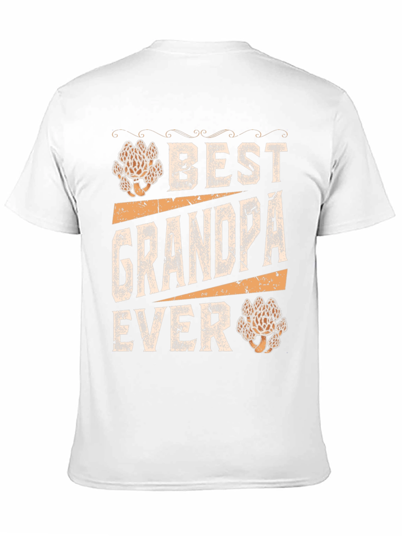 Best Grandpa Ever T-Shirt - Mushroom Design