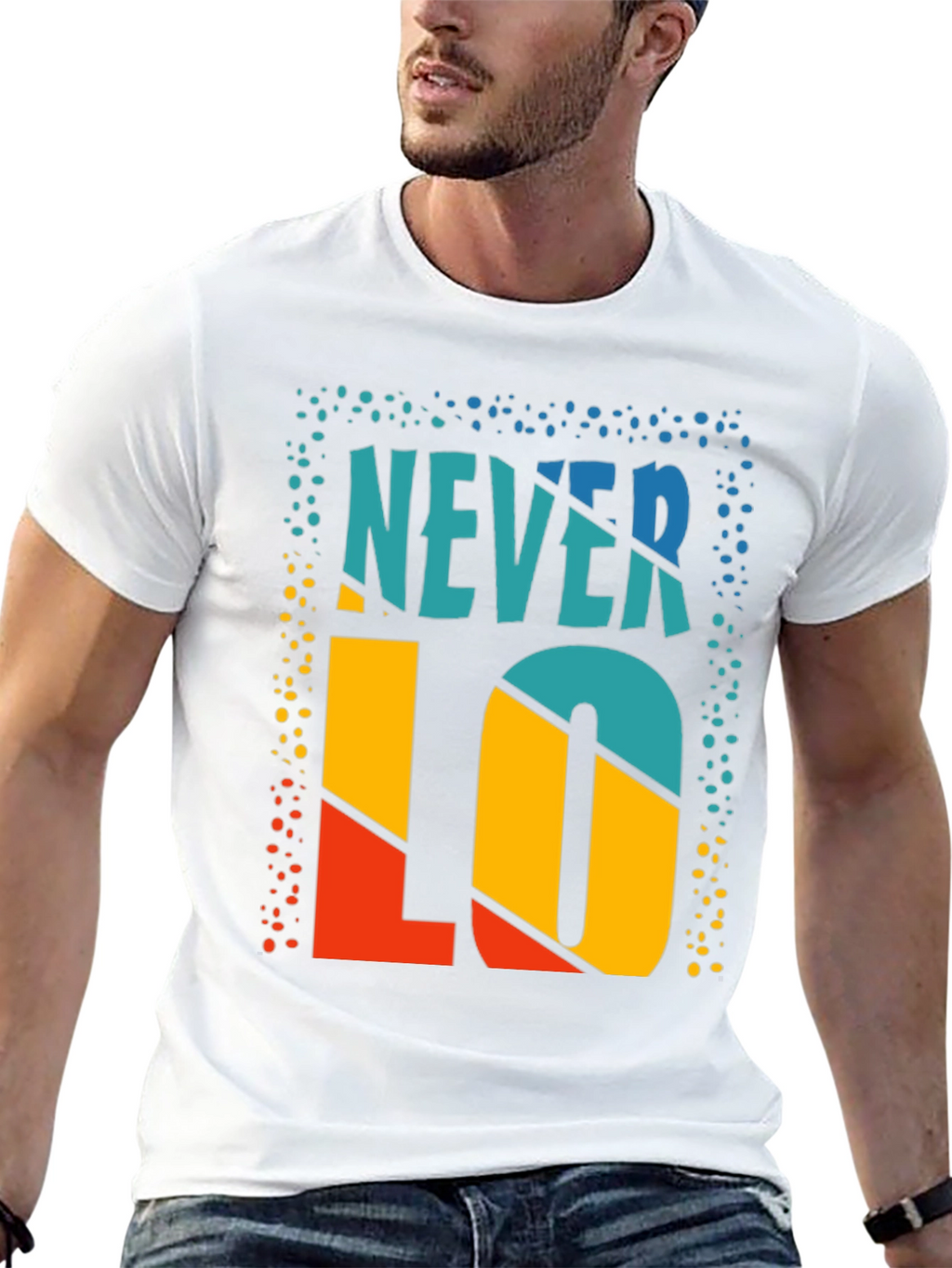 Never Lo Retro Graphic Tee