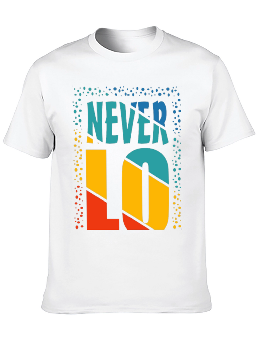 Never Lo Retro Graphic Tee