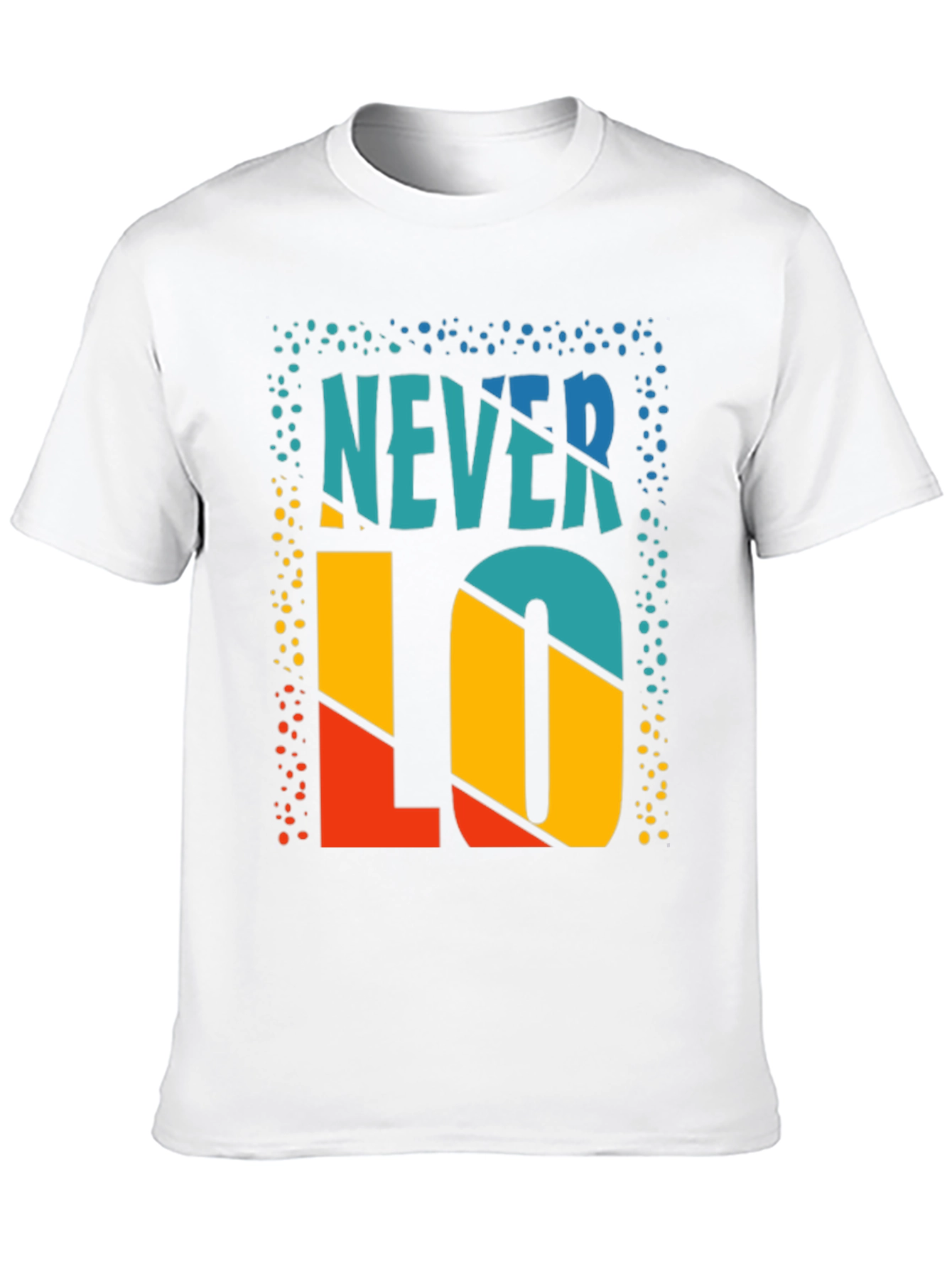 Never Lo Retro Graphic Tee