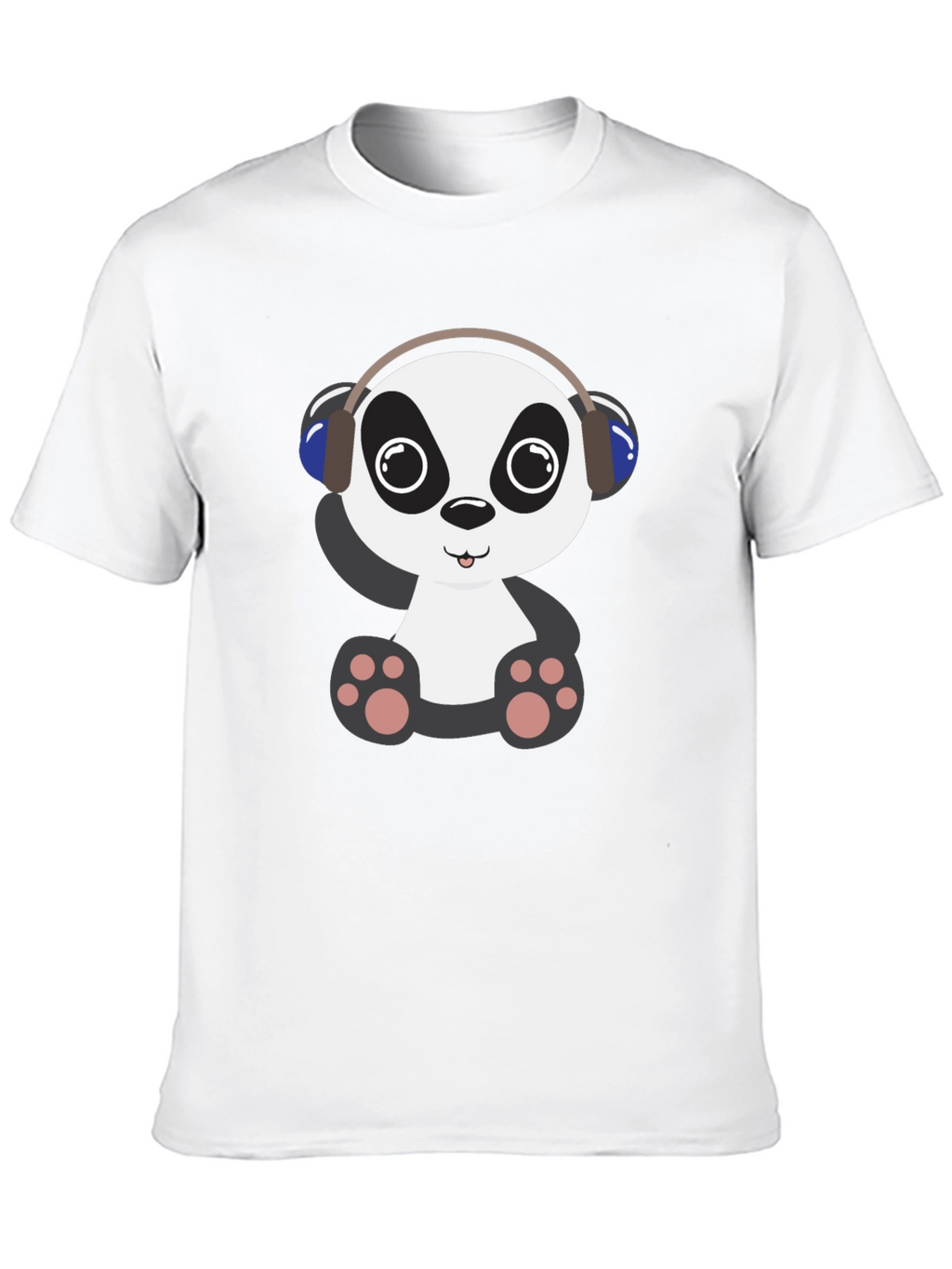 Panda DJ Graphic T-Shirt