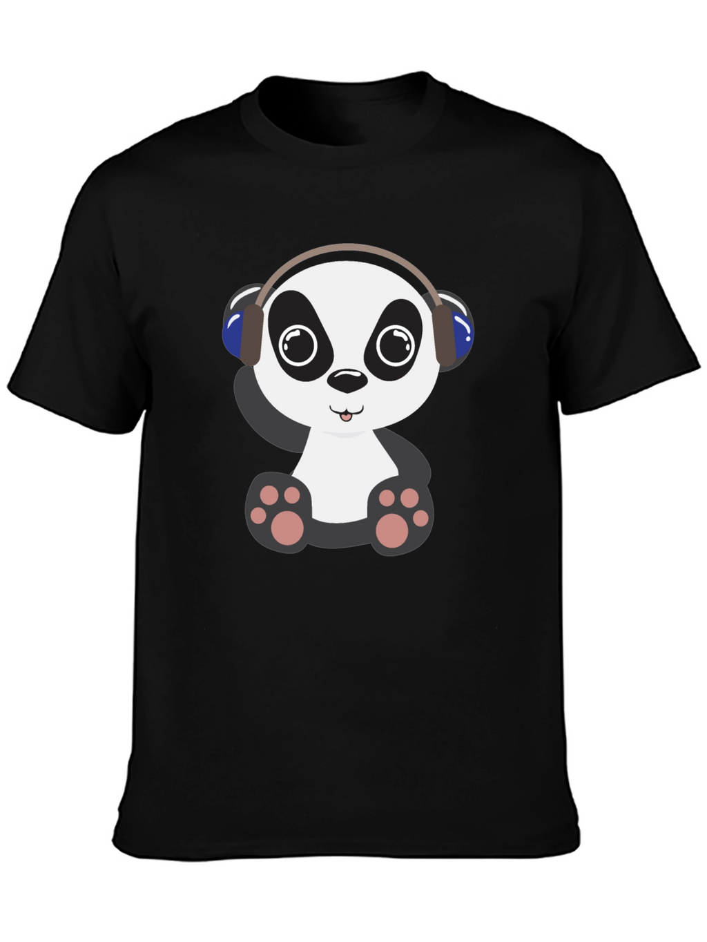 Panda DJ Graphic T-Shirt
