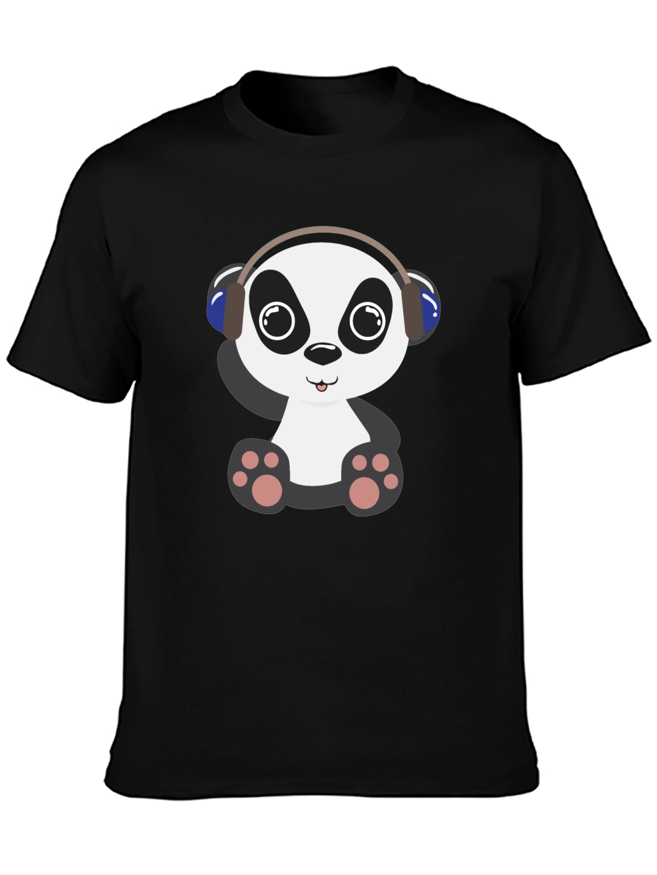 Panda DJ Graphic T-Shirt