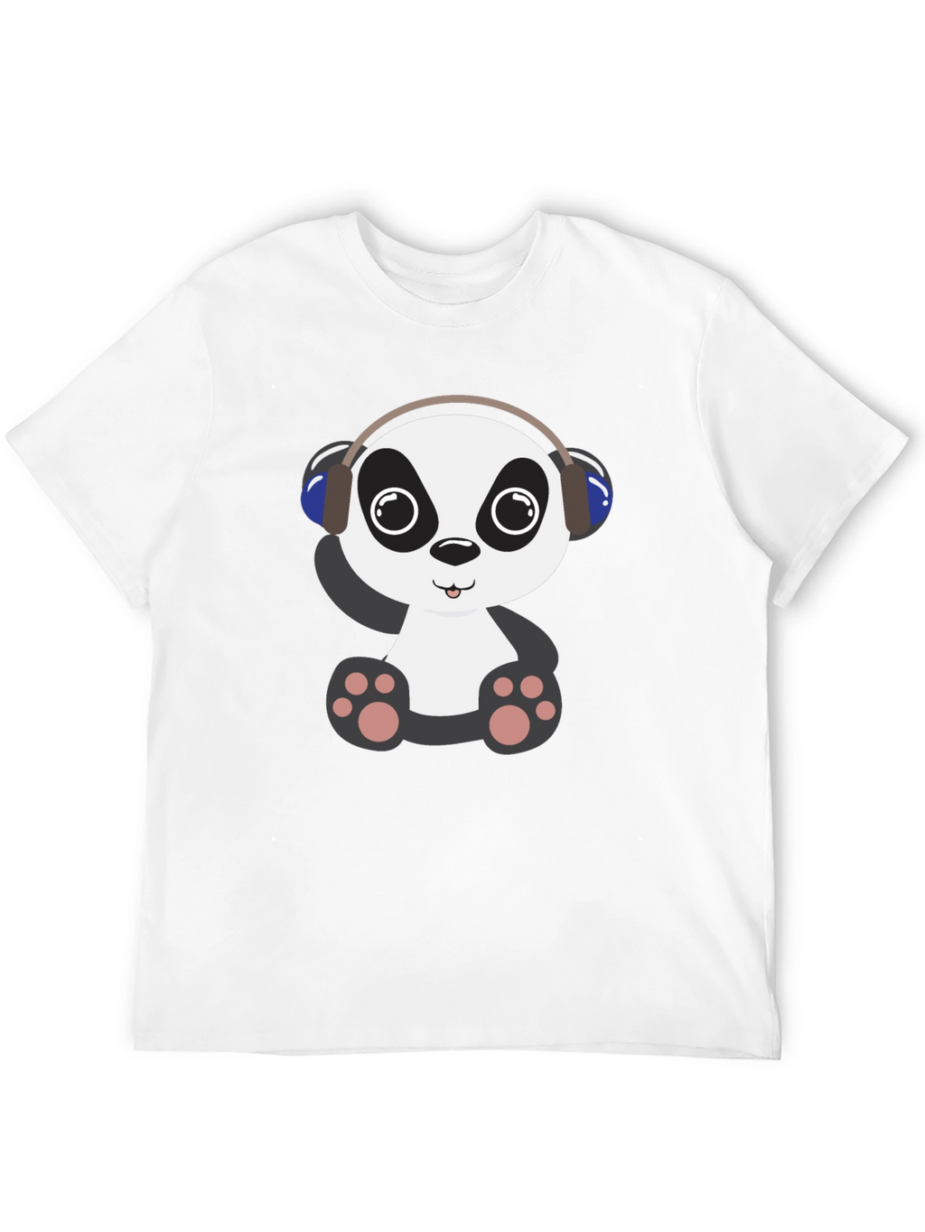 Panda DJ Graphic T-Shirt