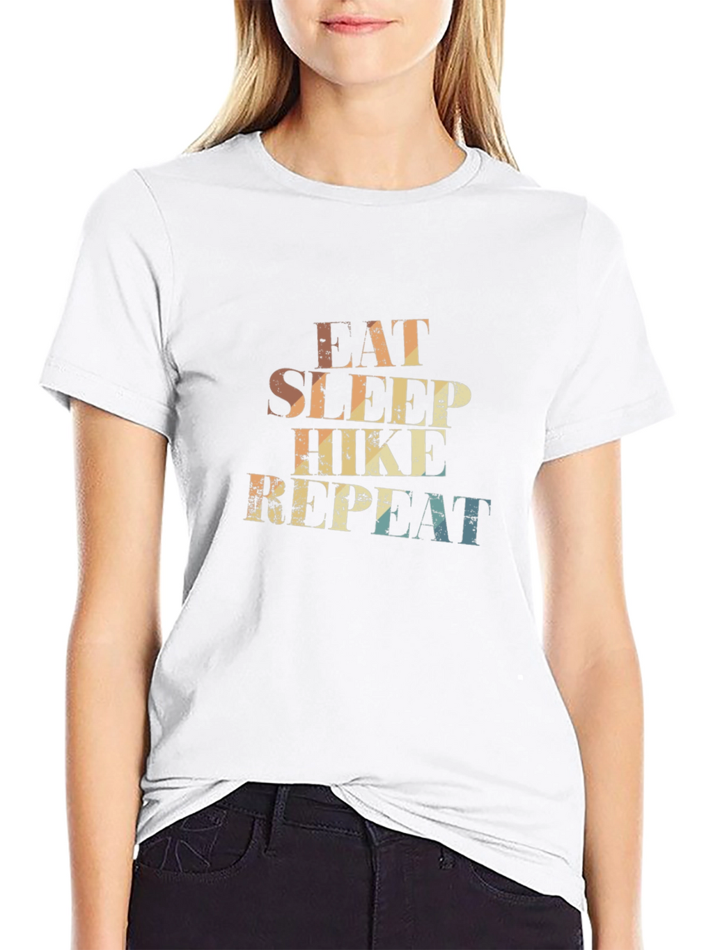 Eat Sleep Hike Repeat Graphic Tee