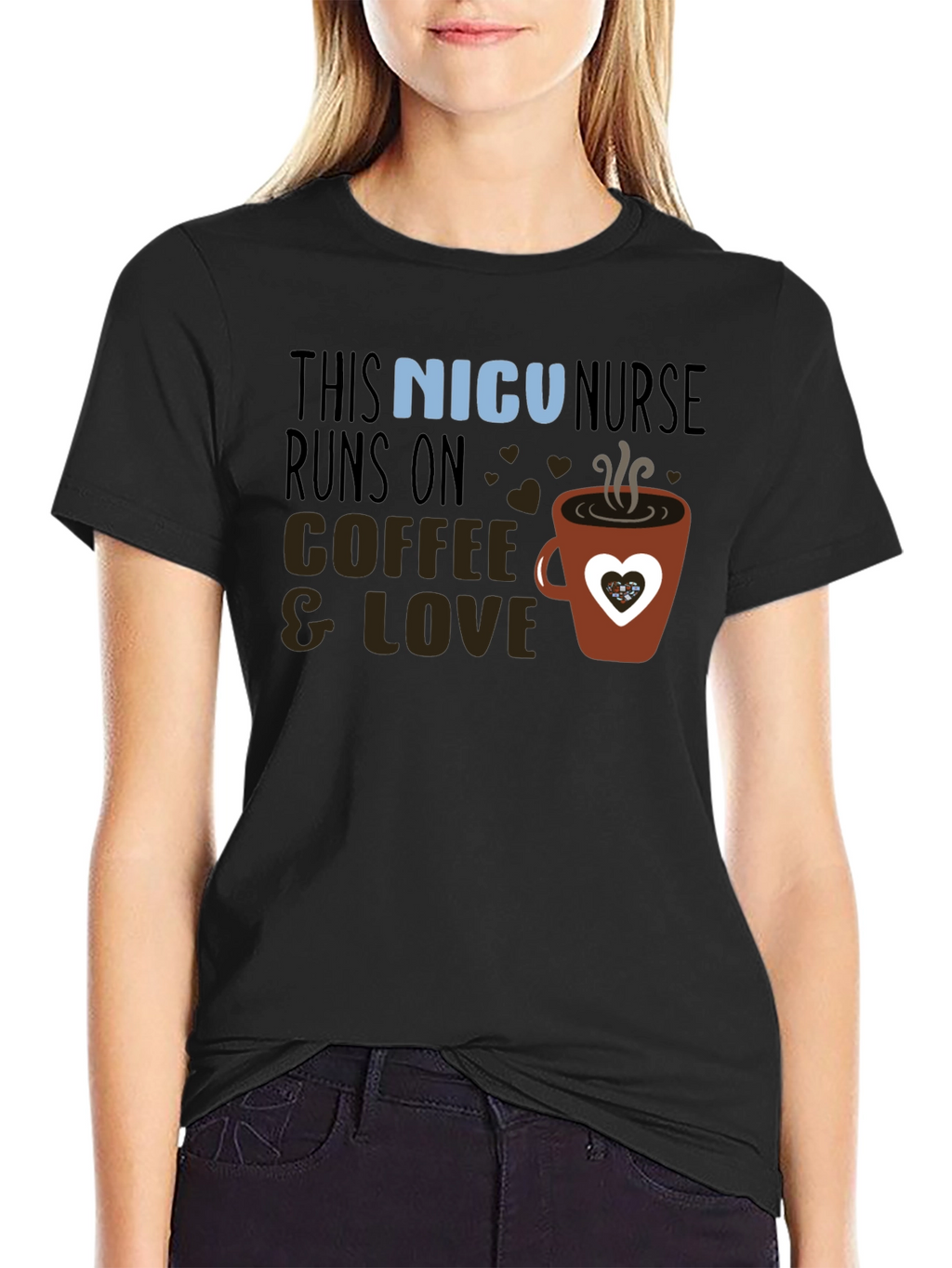 NICU Nurse Coffee & Love T-Shirt