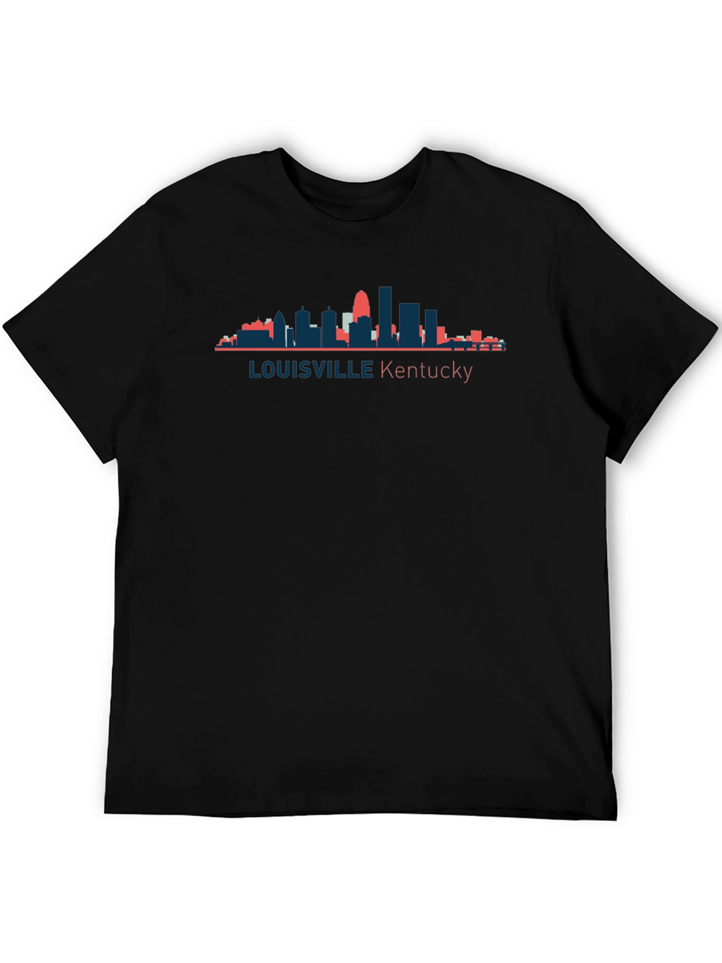 Louisville Kentucky Skyline Graphic Tee