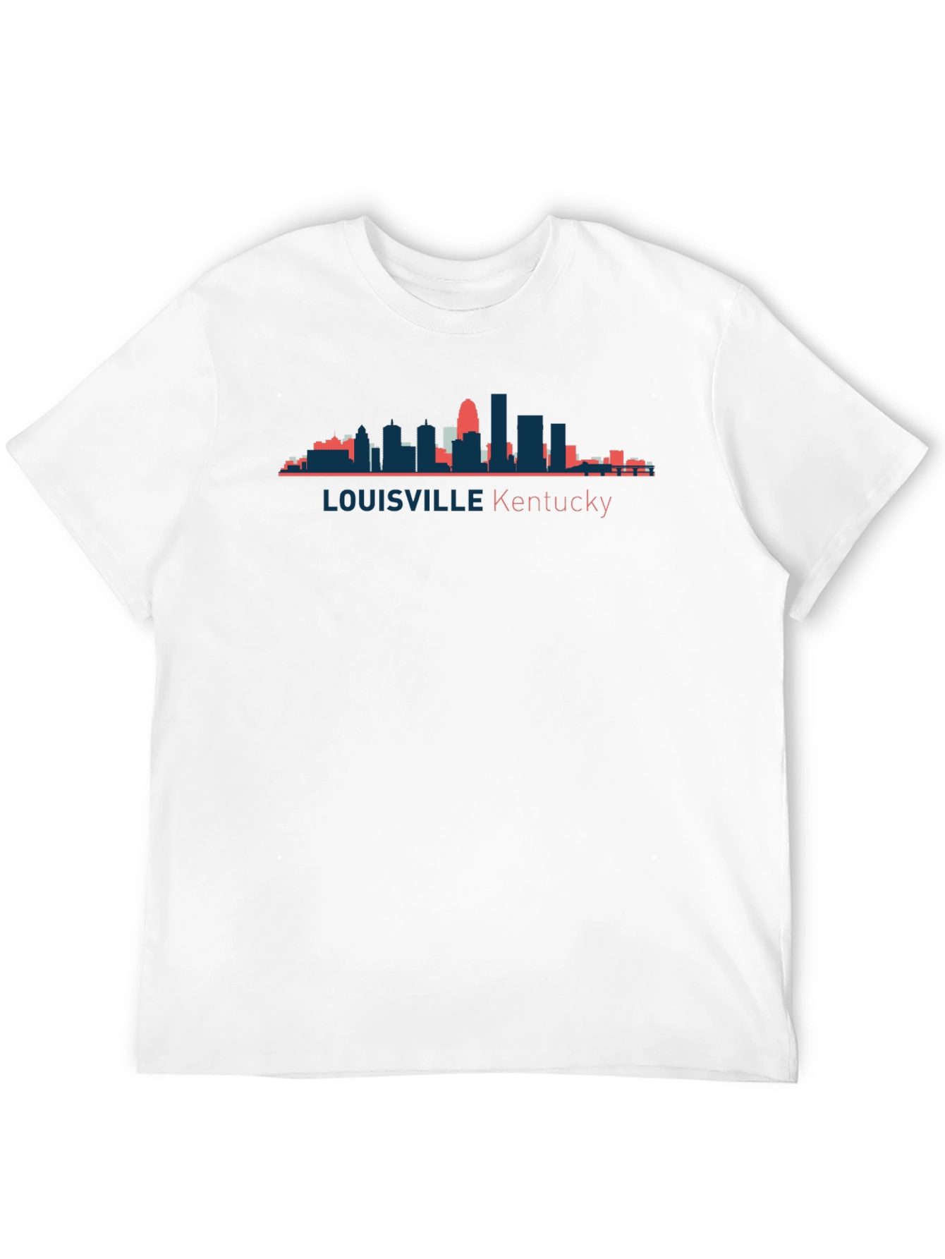 Louisville Kentucky Skyline Graphic Tee