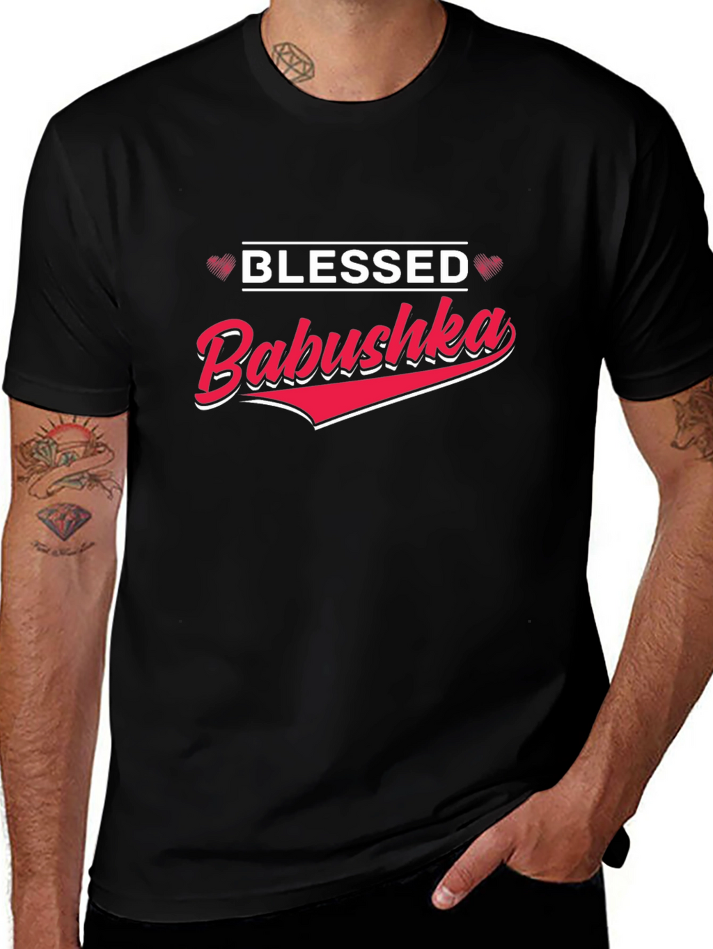 Blessed Babushka Graphic T-Shirt