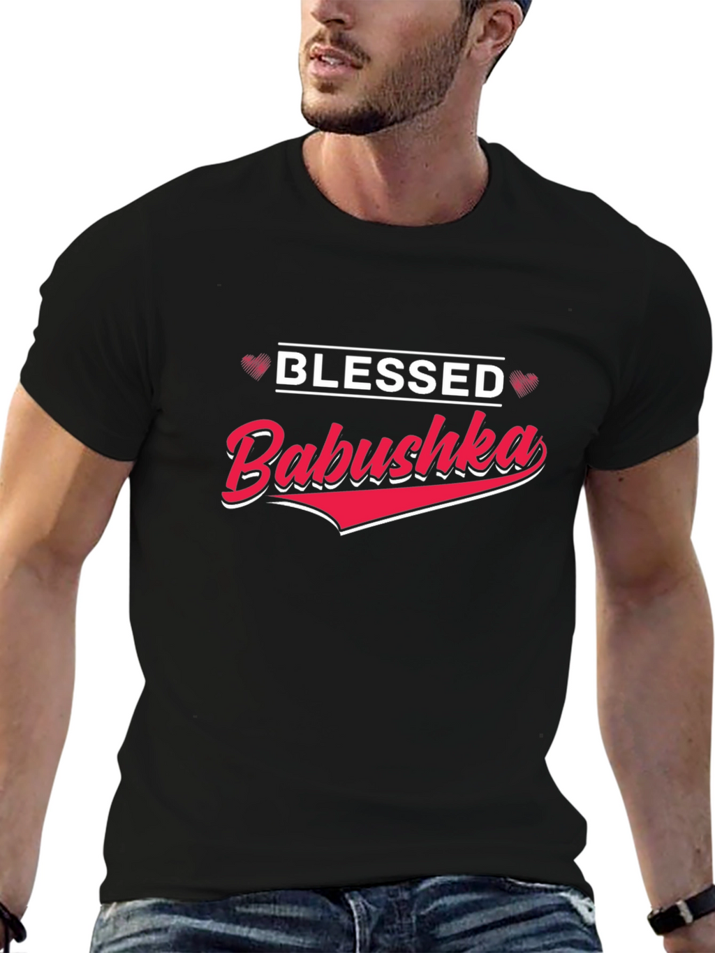 Blessed Babushka Graphic T-Shirt