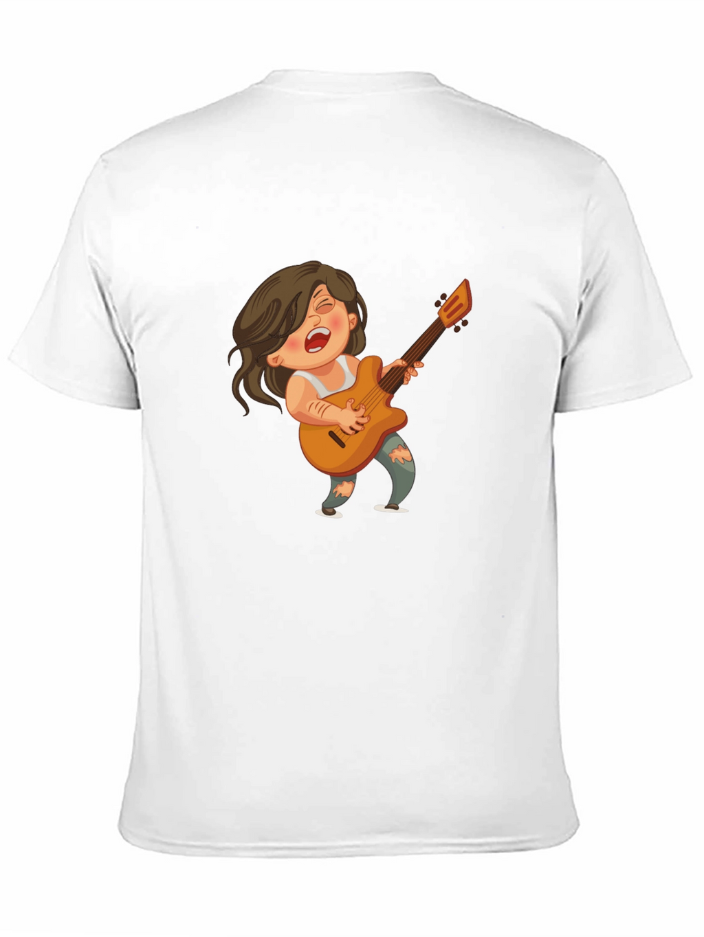 Rockstar Cartoon Graphic Tee