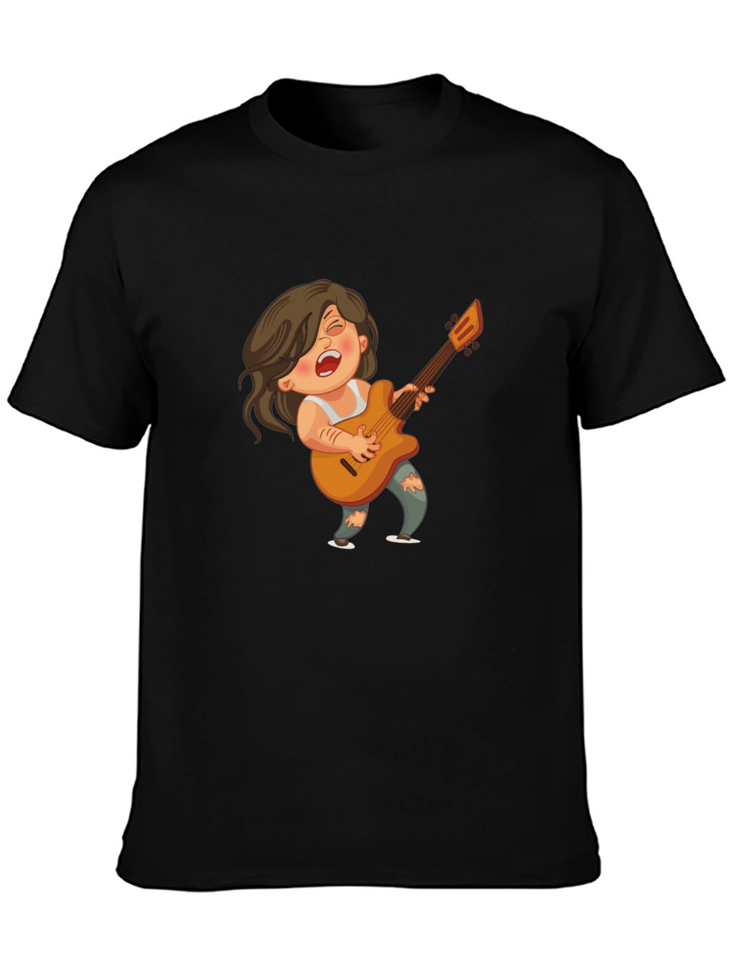 Rockstar Cartoon Graphic Tee