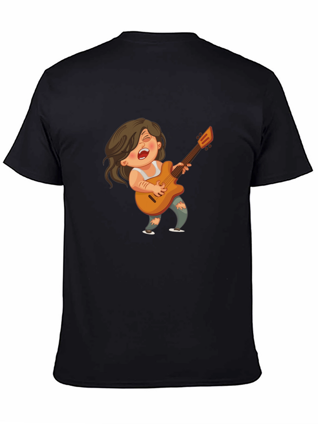 Rockstar Cartoon Graphic Tee