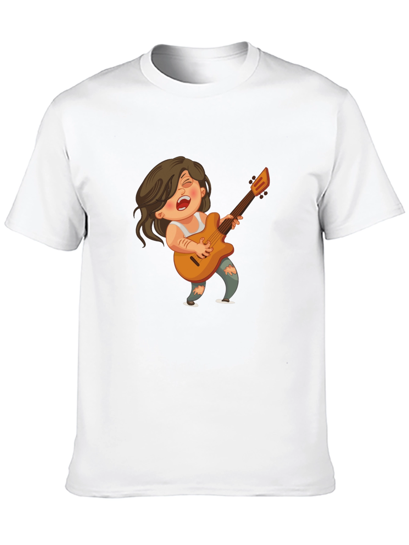 Rockstar Cartoon Graphic Tee