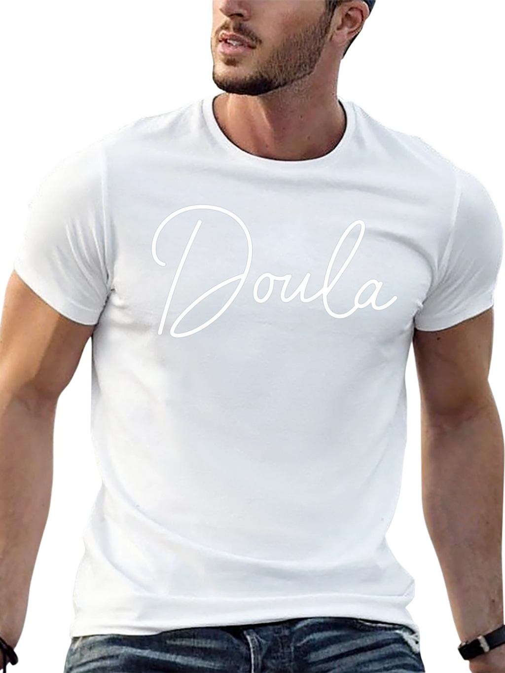 Doula Script Tee - Soft & Comfortable