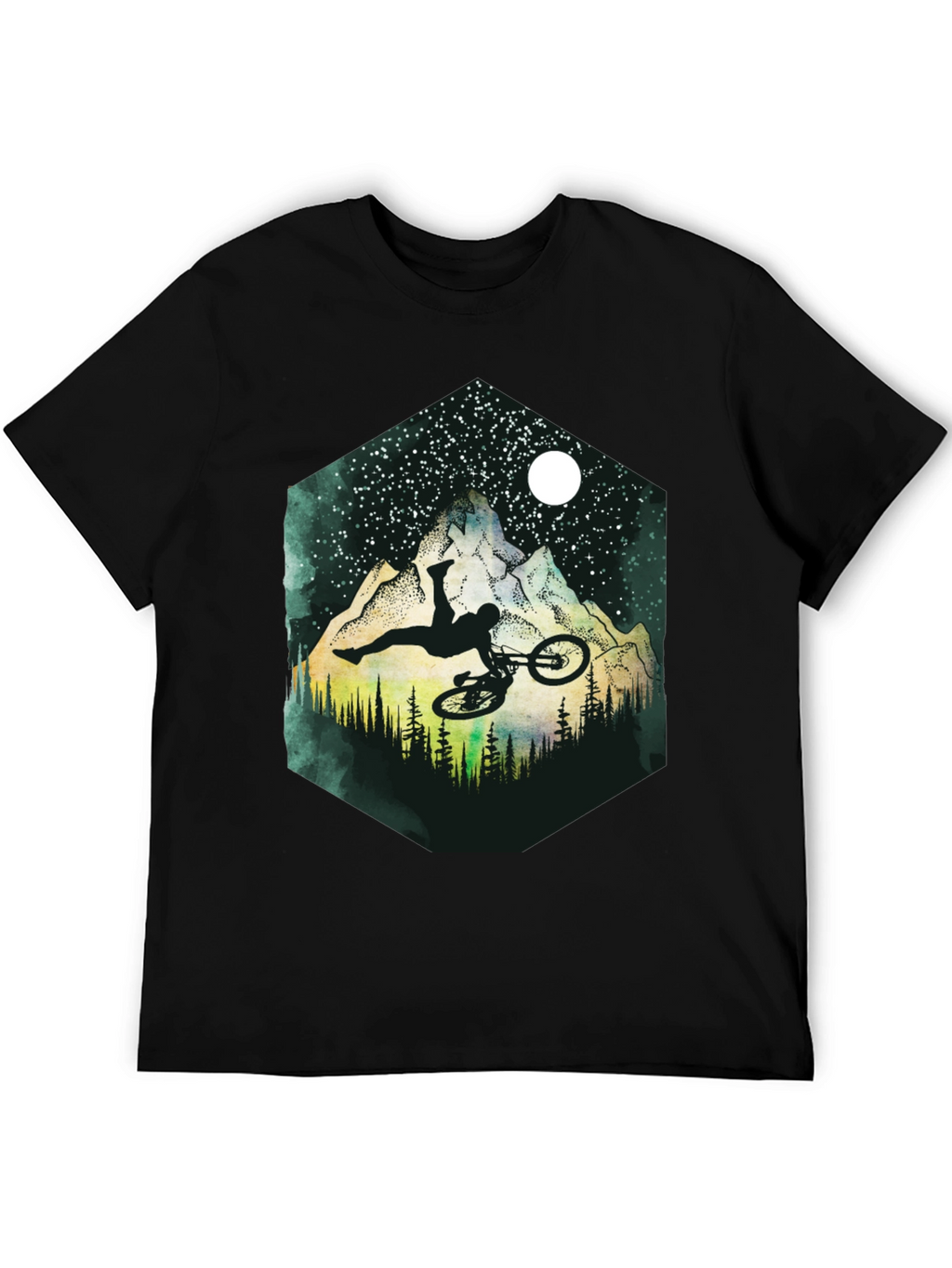 Mountain Bike Stunt Graphic Tee