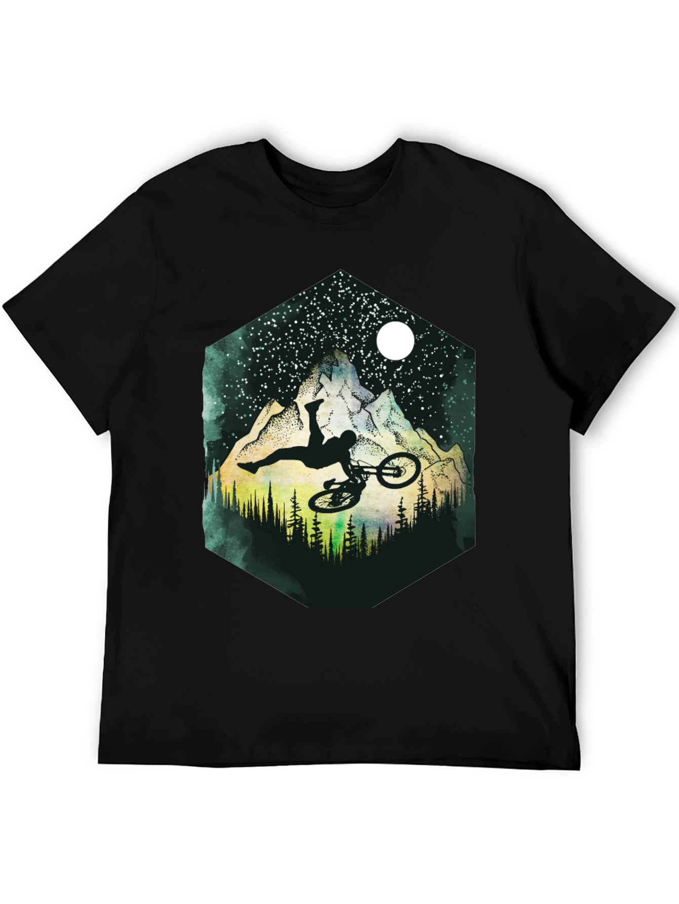 Mountain Bike Stunt Graphic Tee