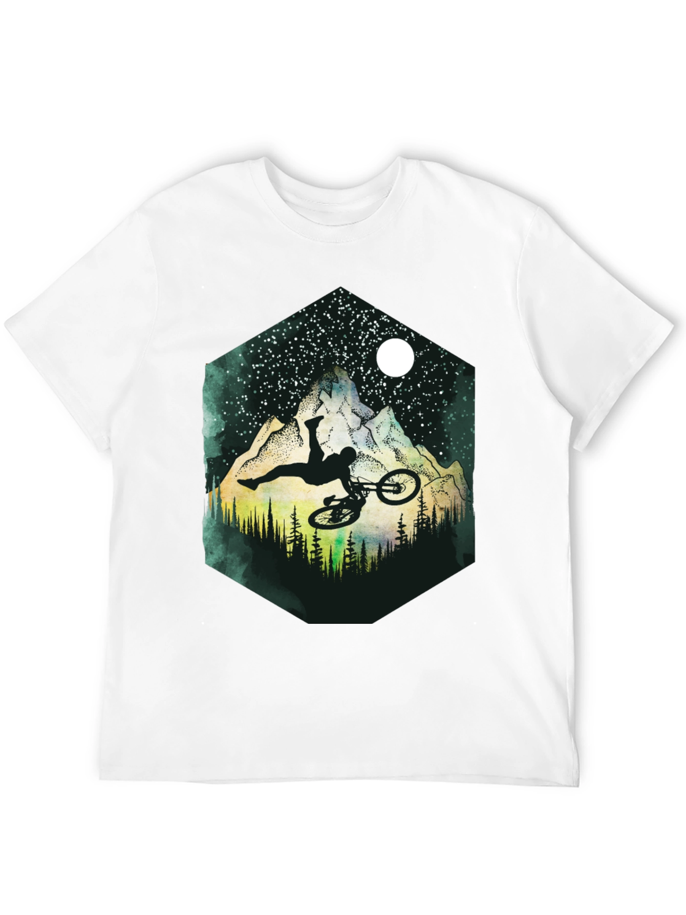 Mountain Bike Stunt Graphic Tee
