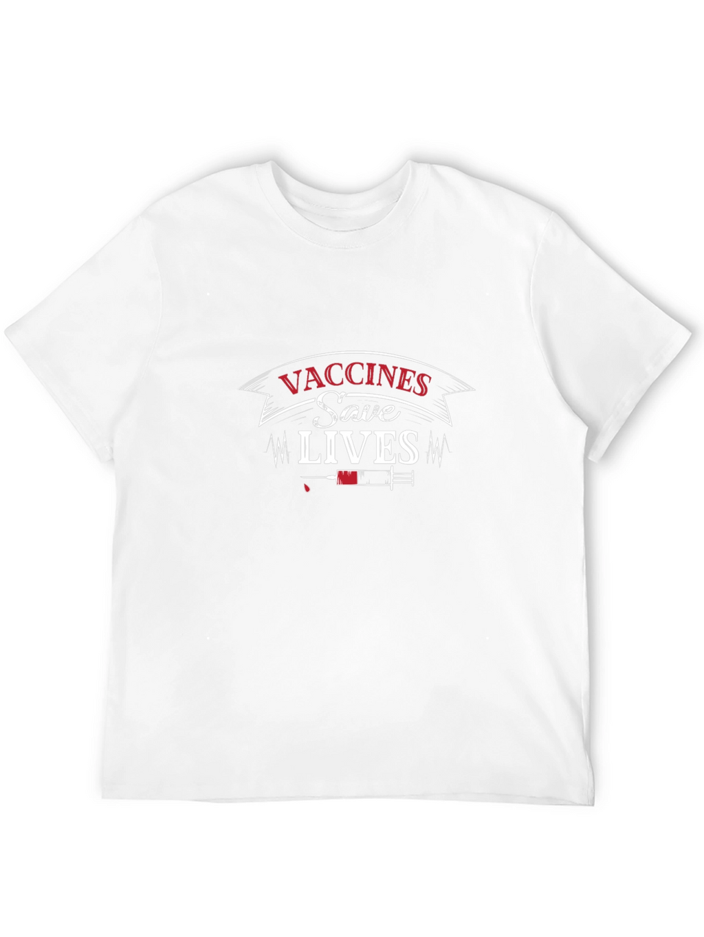 Vaccines Save Lives Black T-Shirt