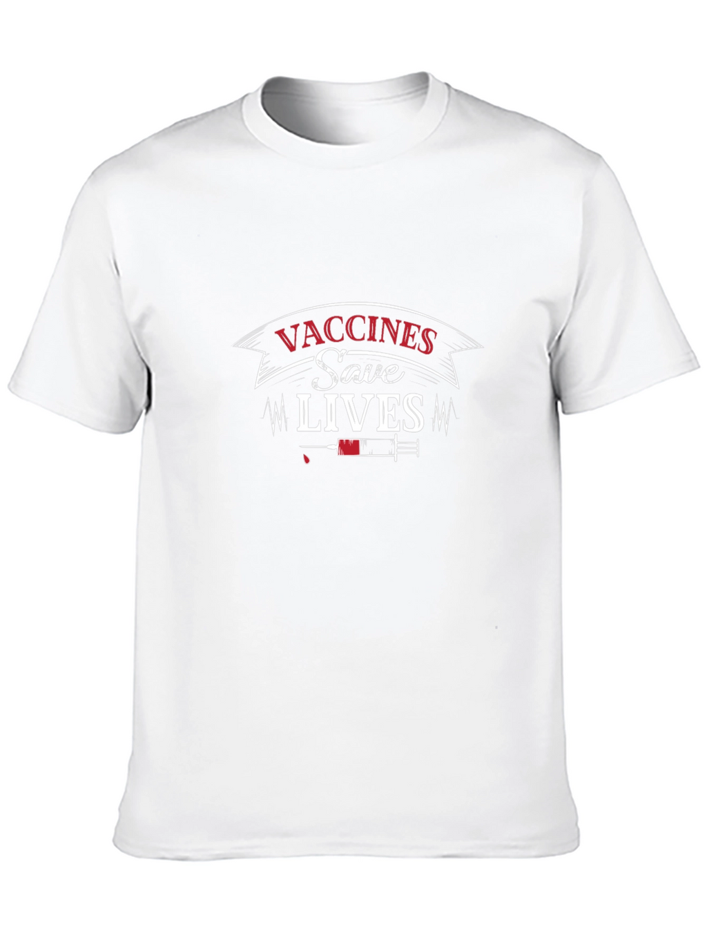 Vaccines Save Lives Black T-Shirt