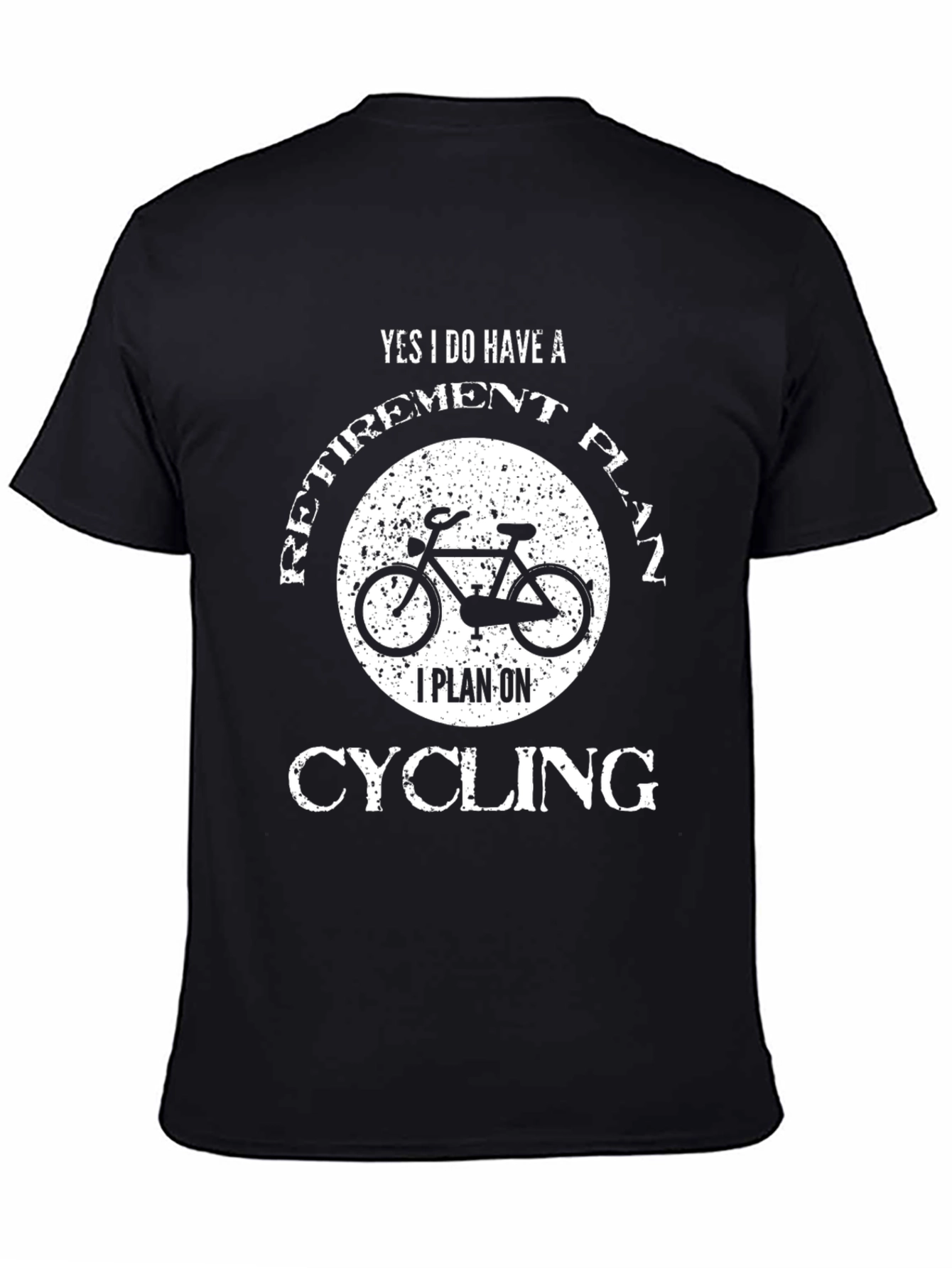Cycling Retirement Plan Graphic T-Shirt