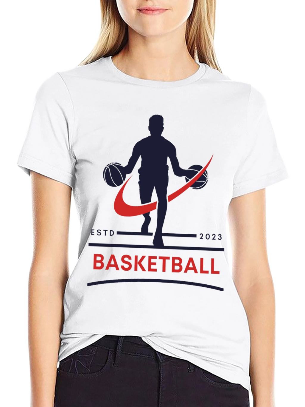 Basketball Graphic Tee - ESTD 2023