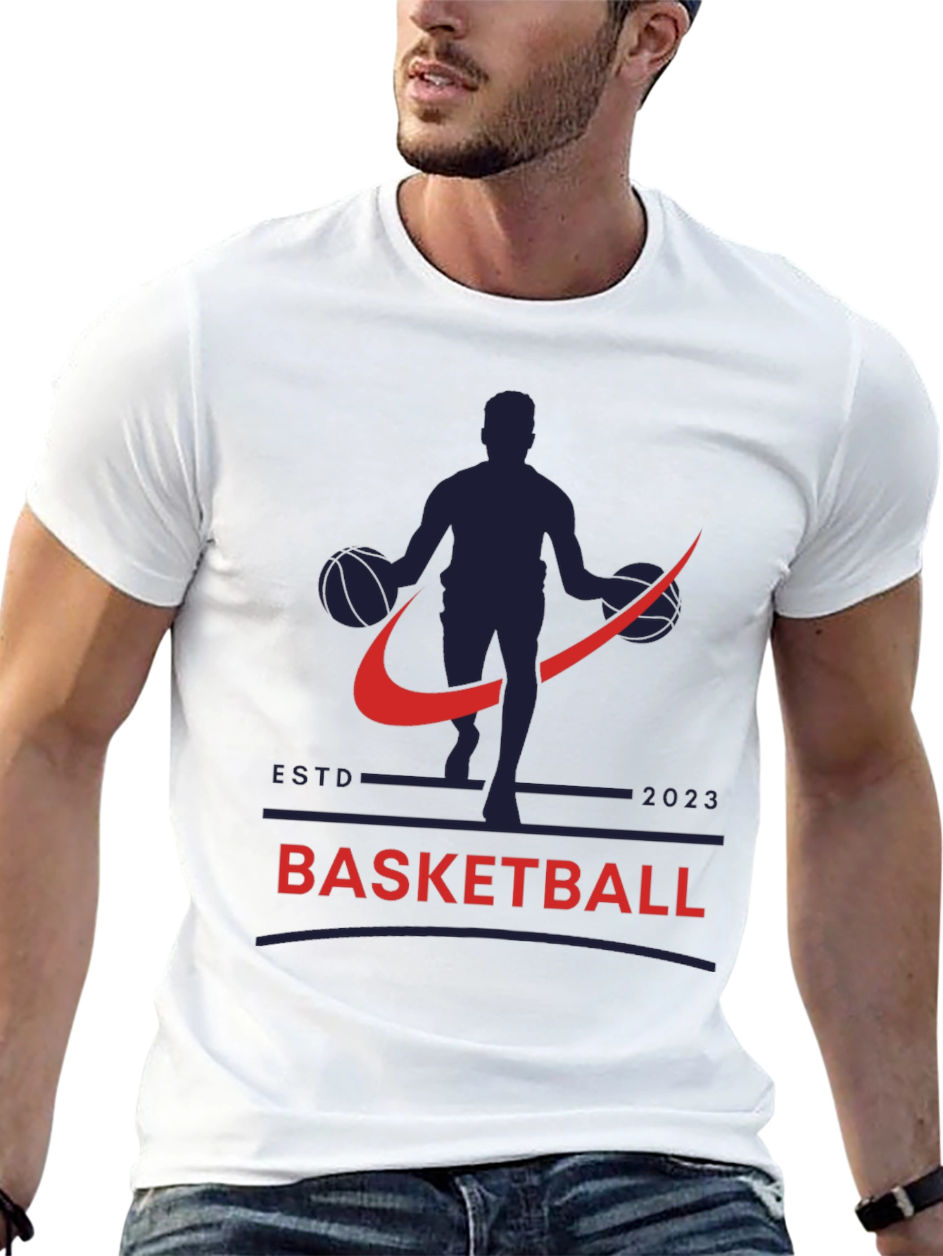 Basketball Graphic Tee - ESTD 2023
