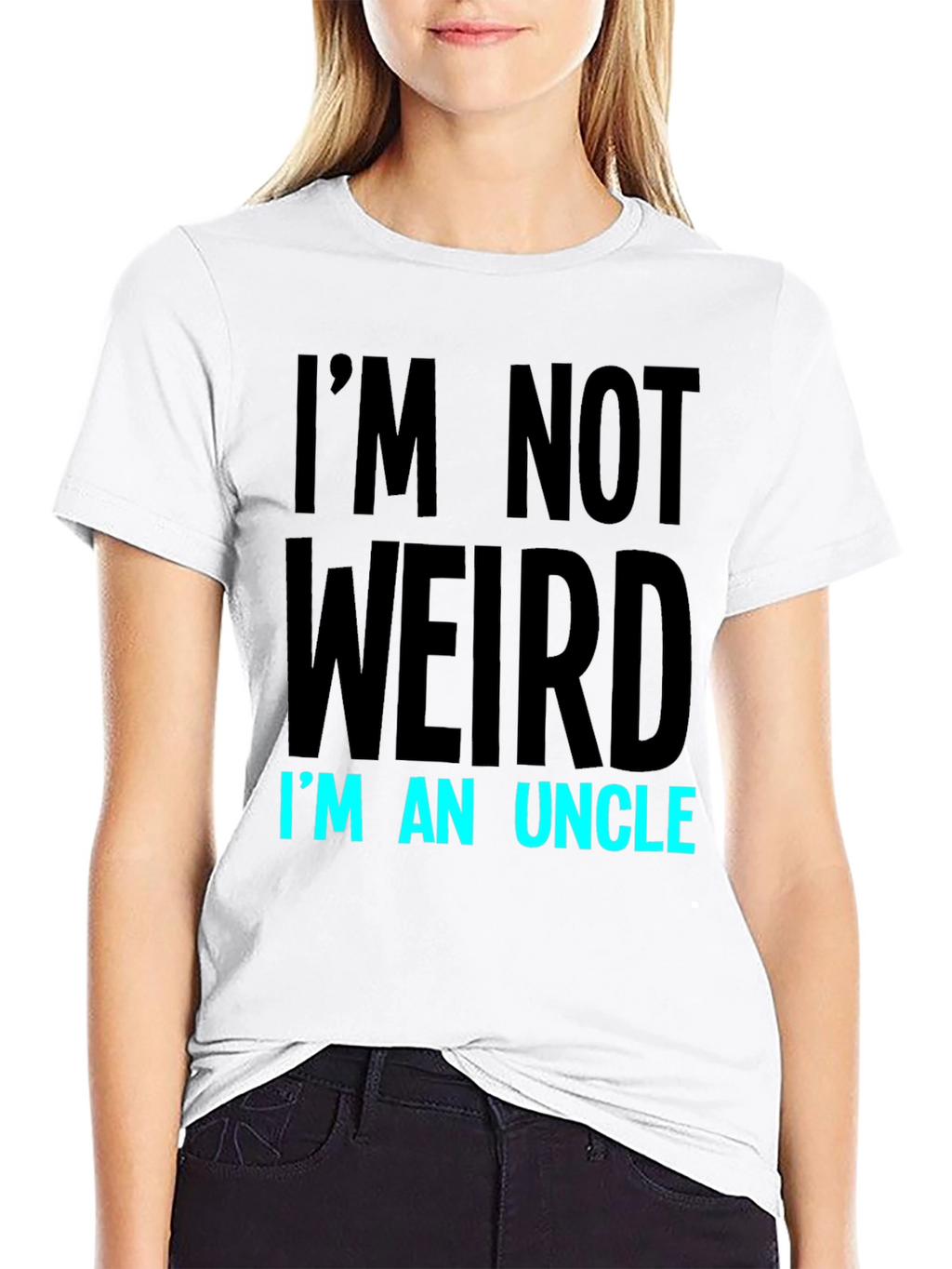 Im Not Weird Im An Uncle Graphic Tee