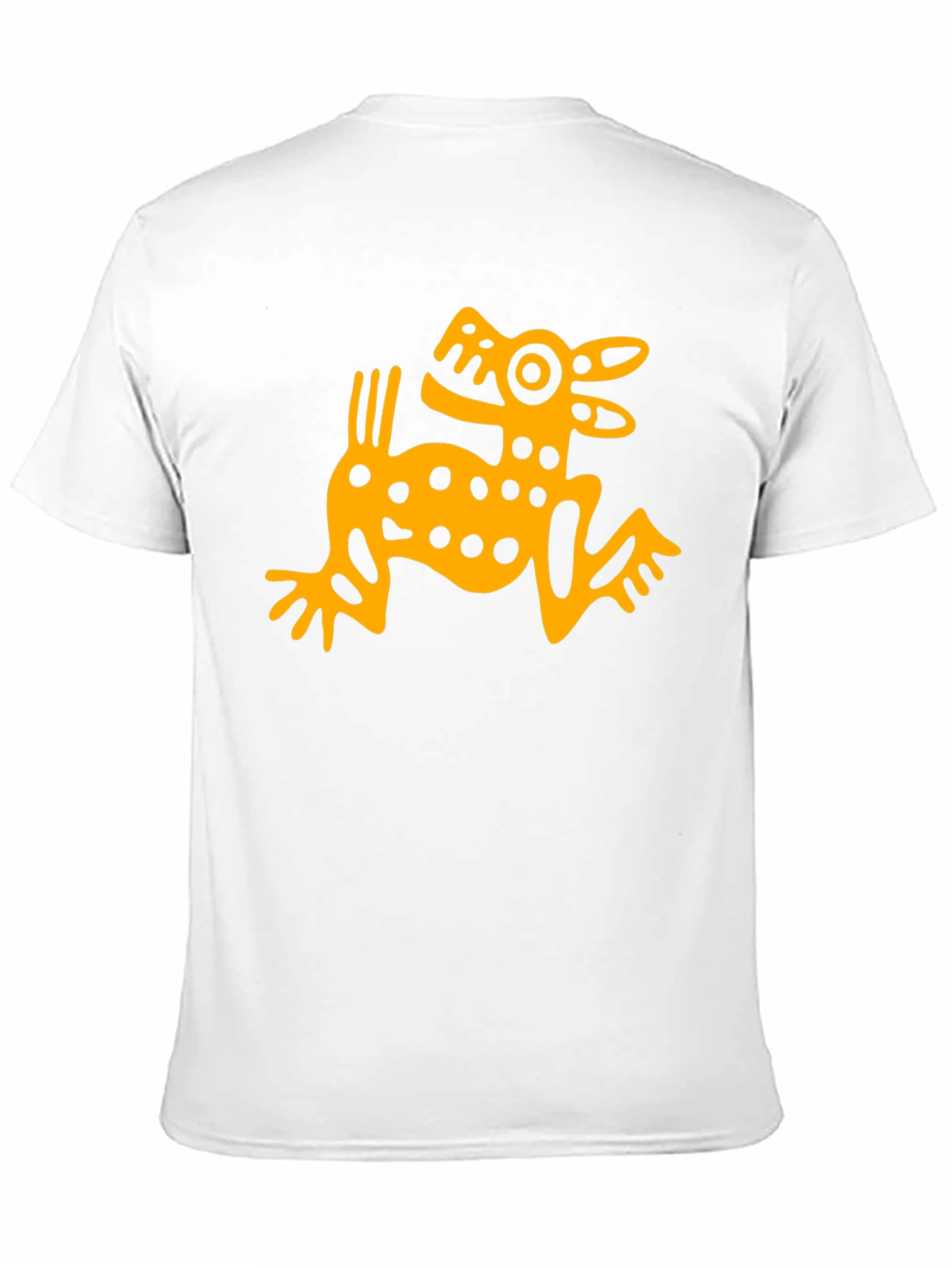 Aztec Dog Graphic T-Shirt - Black Menswear