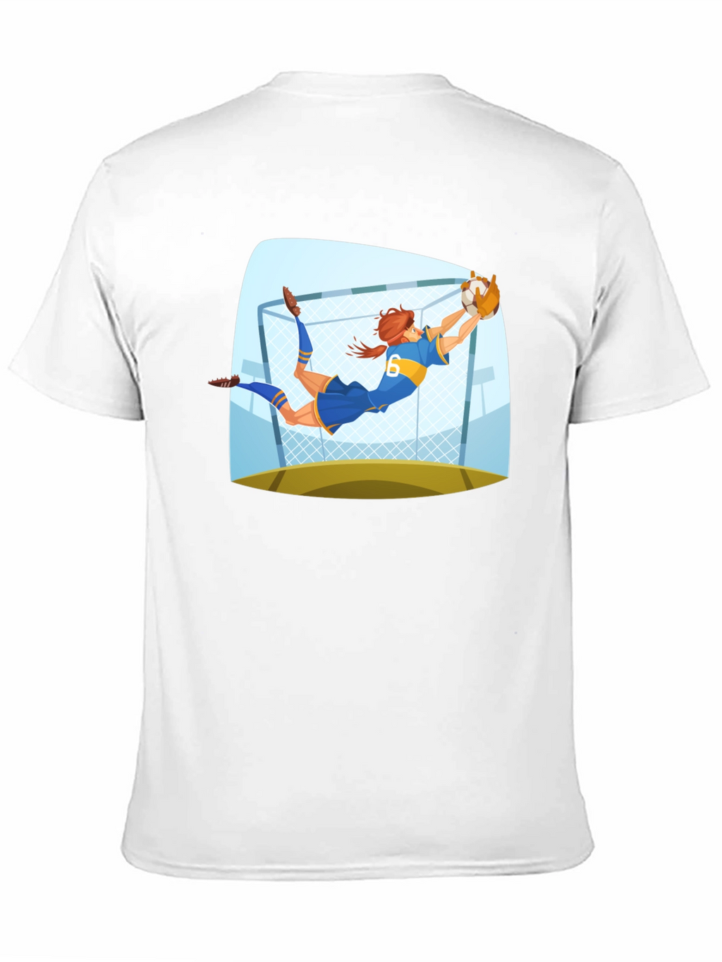 Goalkeeper Graphic Tee - Soccer Fan Apparel