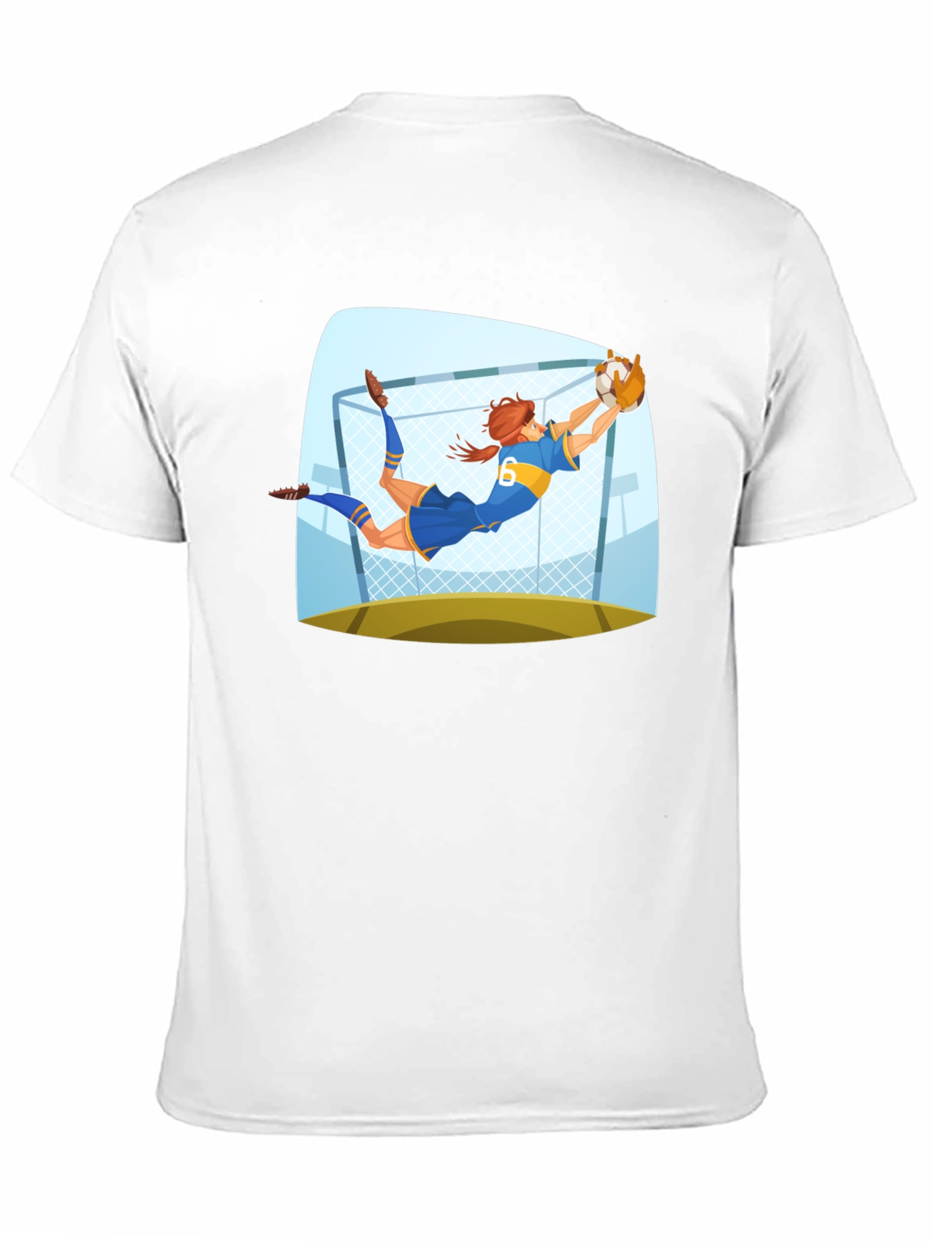 Goalkeeper Graphic Tee - Soccer Fan Apparel