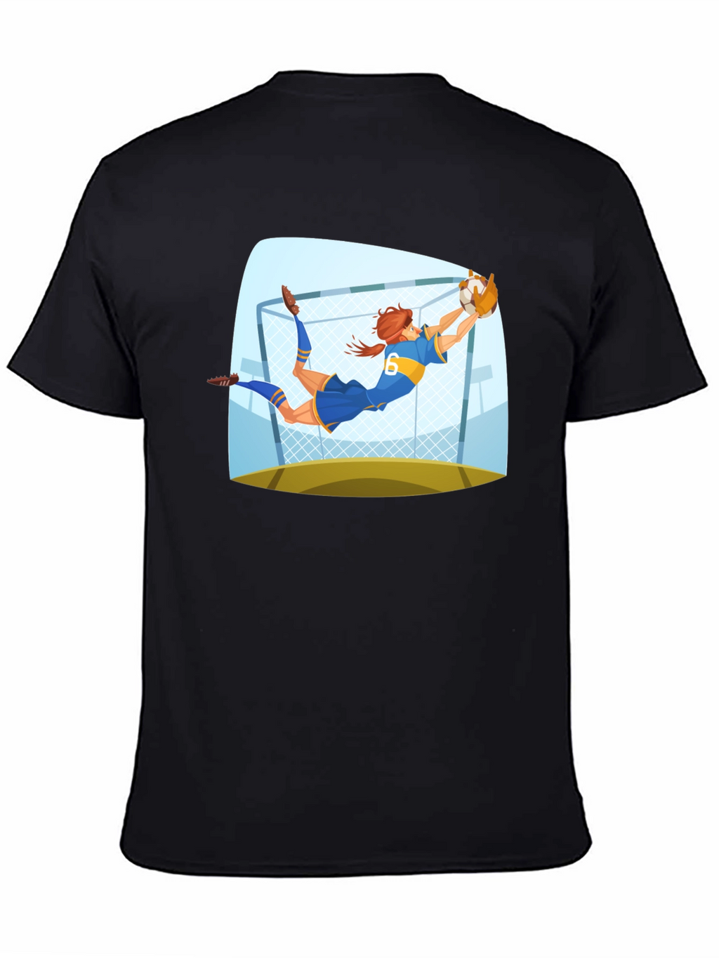 Goalkeeper Graphic Tee - Soccer Fan Apparel