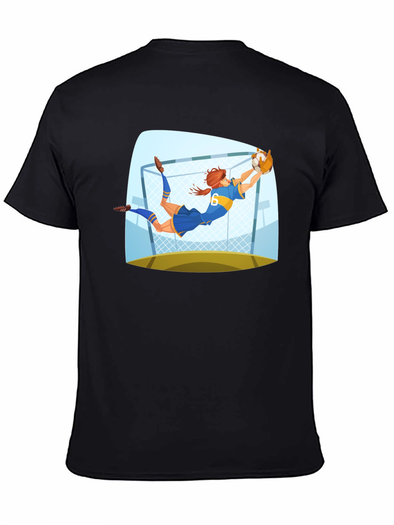 Goalkeeper Graphic Tee - Soccer Fan Apparel