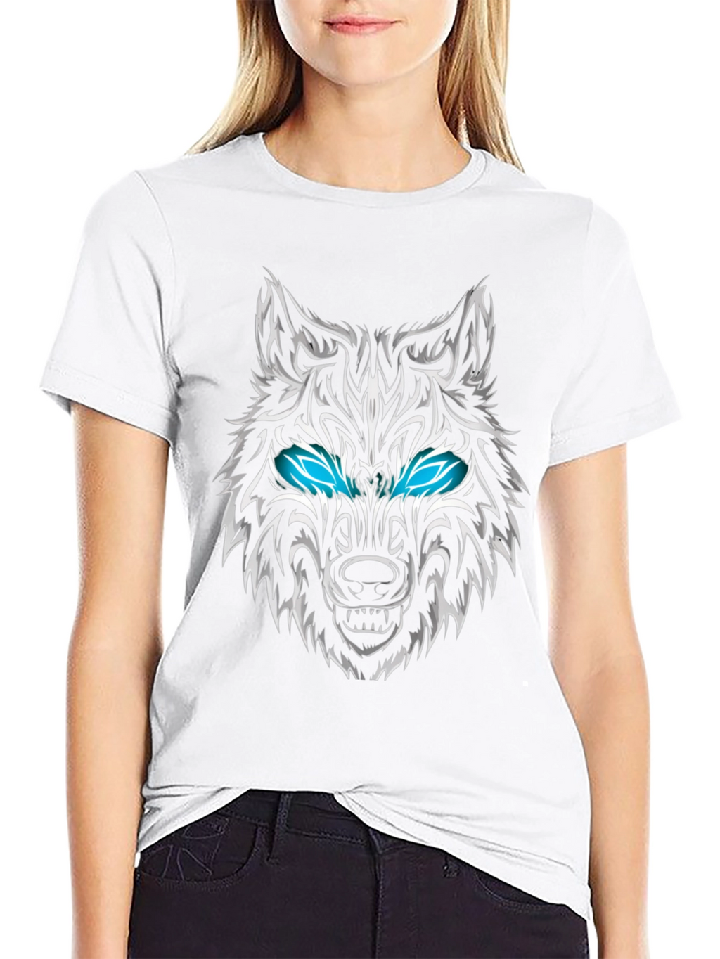 Wolf Graphic Tee - Black T-Shirt